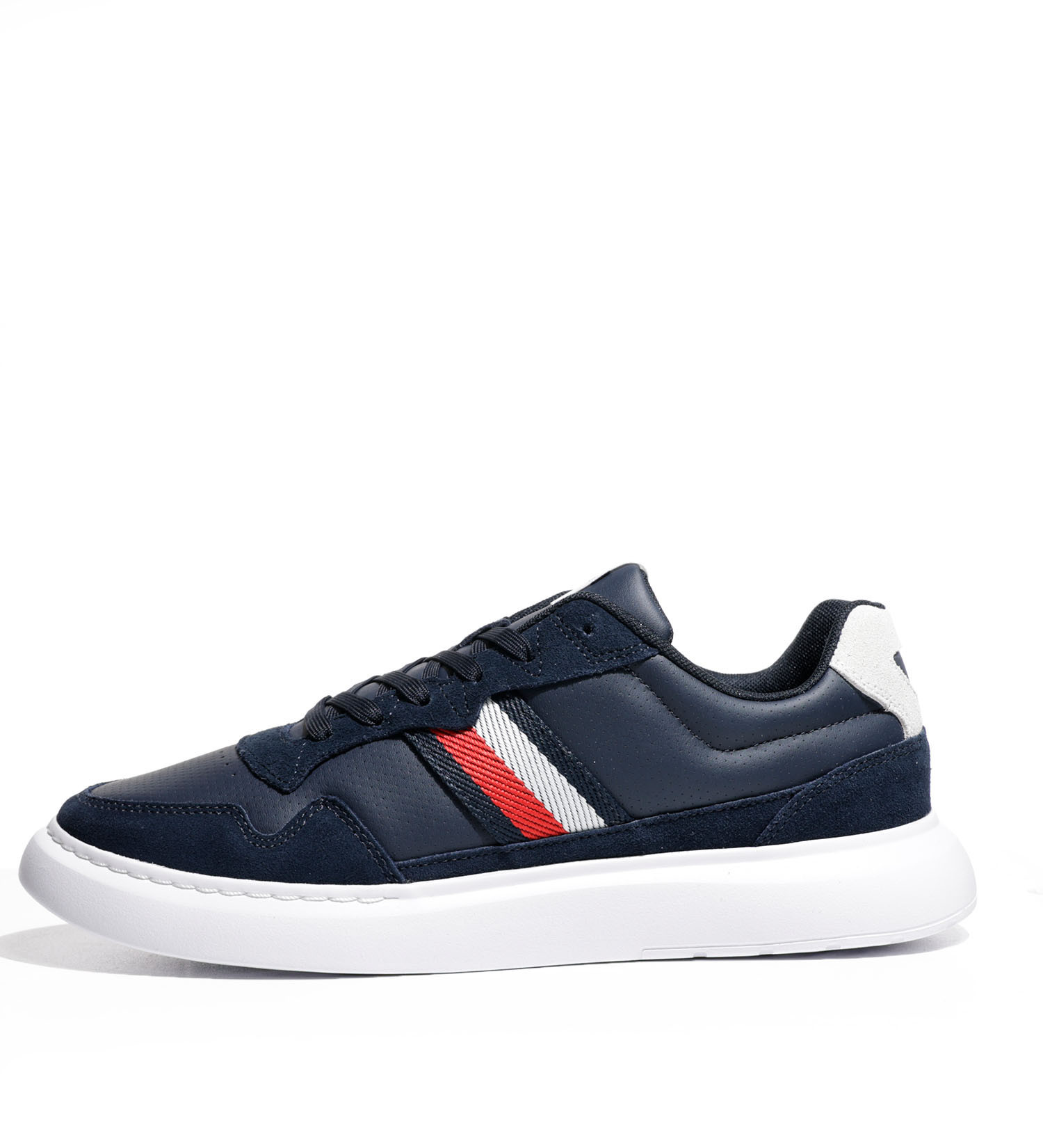 Tommy Hilfiger Light Cupsole Lth Mix Stripes