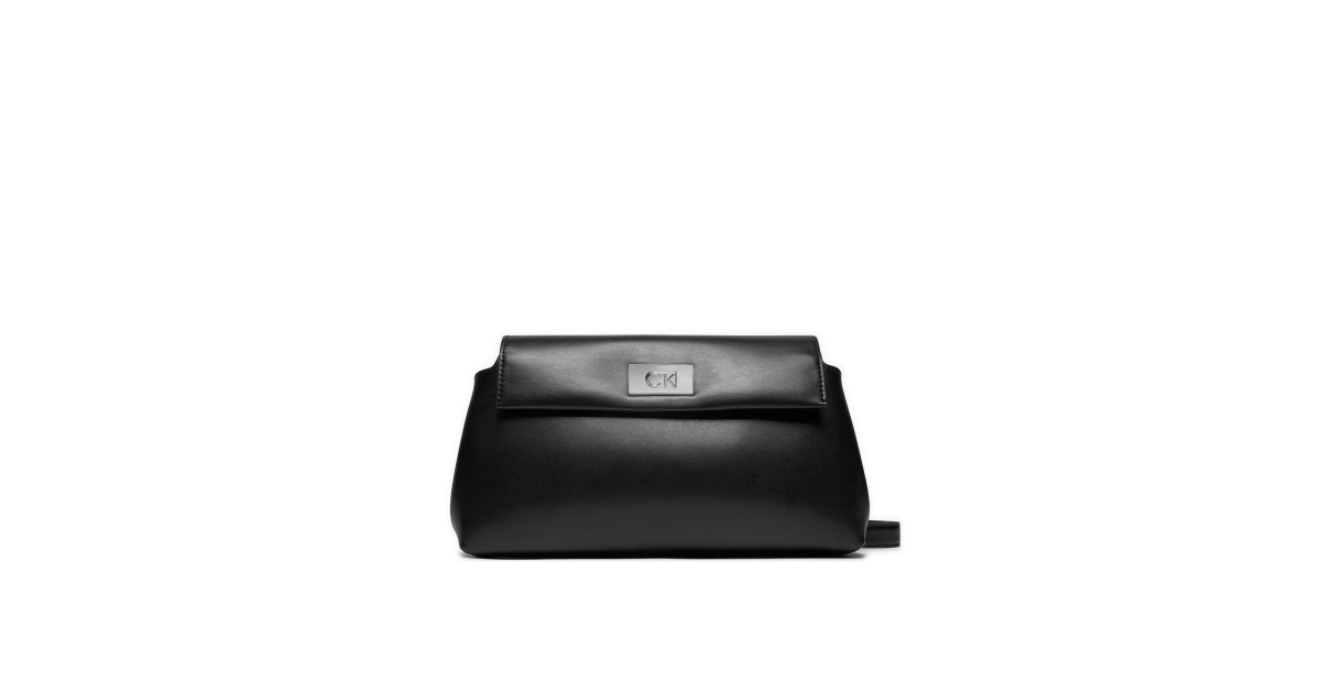 CALVIN KLEIN CK PUSH SHOULDER BAG ზომა ერთი ზომა