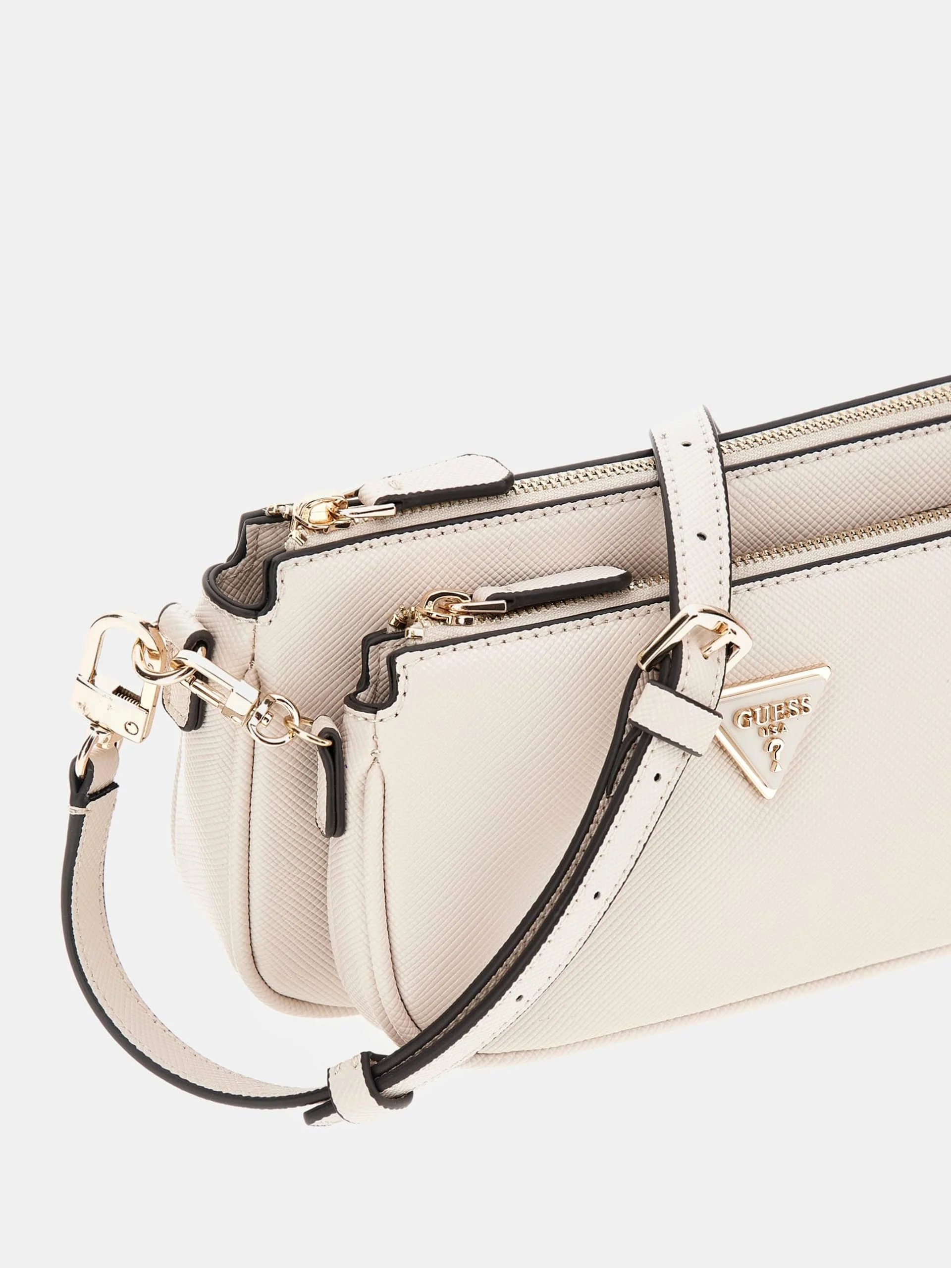 GUESS - NOELLE DBL POUCH CROSSBODY GUESS - NOELLE DBL POUCH CROSSBODY