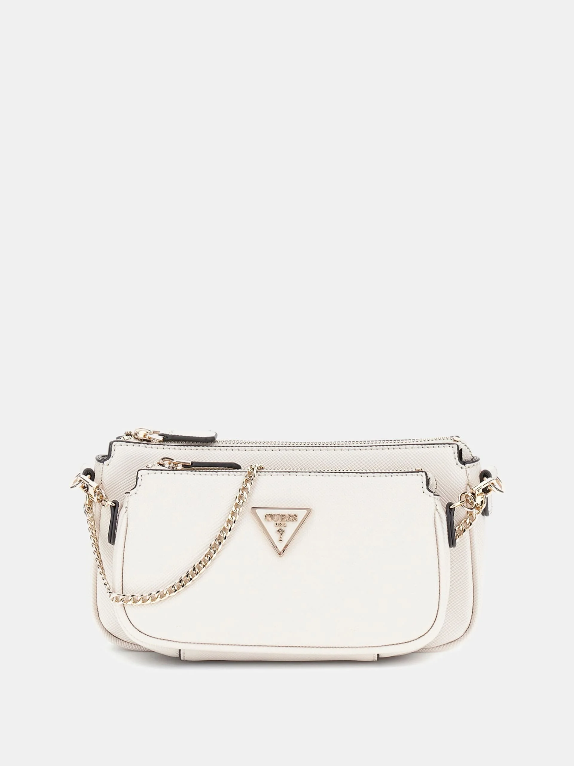 GUESS - NOELLE DBL POUCH CROSSBODY GUESS - NOELLE DBL POUCH CROSSBODY