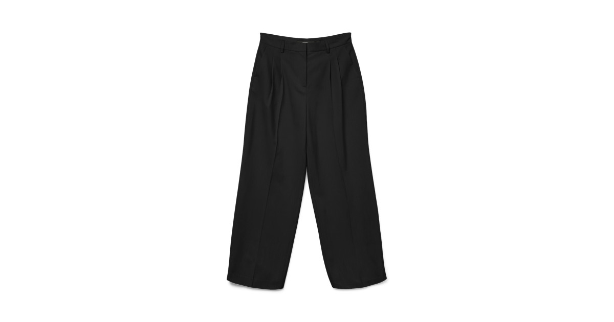 Vero Moda - VMTROIAN MW WIDE DAD PANT EXP ზომა L/32