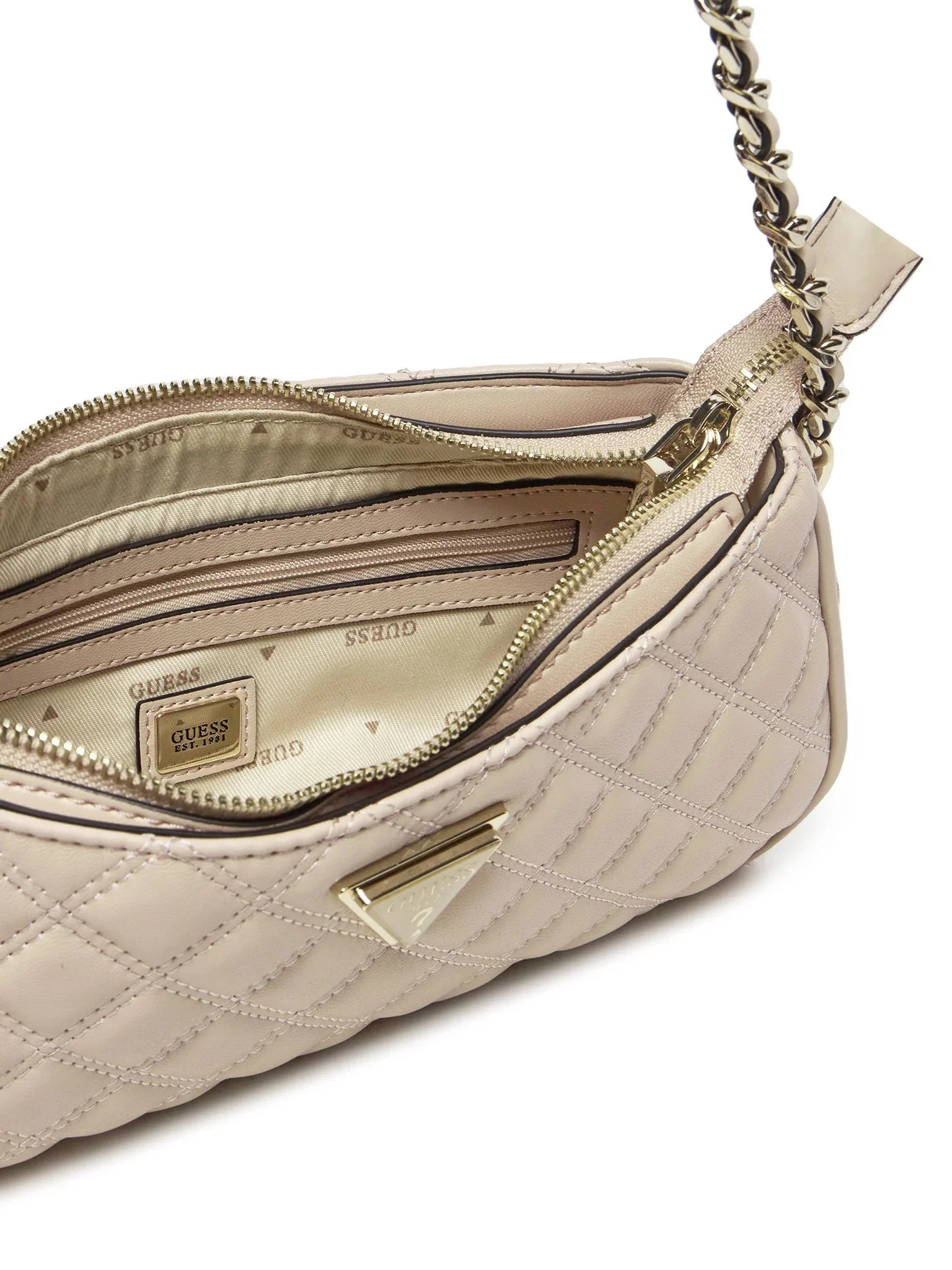 GUESS - GIULLY TOP ZIP SHOULDER BAG GUESS - GIULLY TOP ZIP SHOULDER BAG