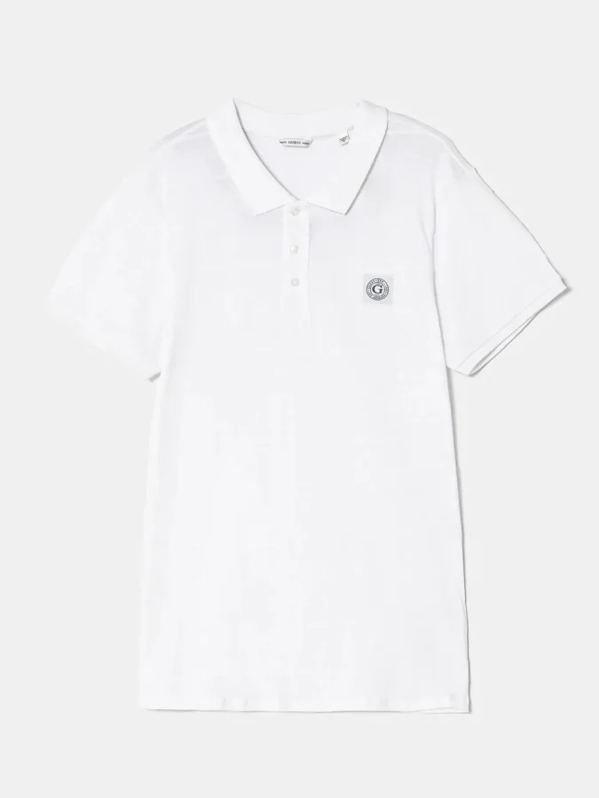 GUESS - JACQUARD JERSEY SS...