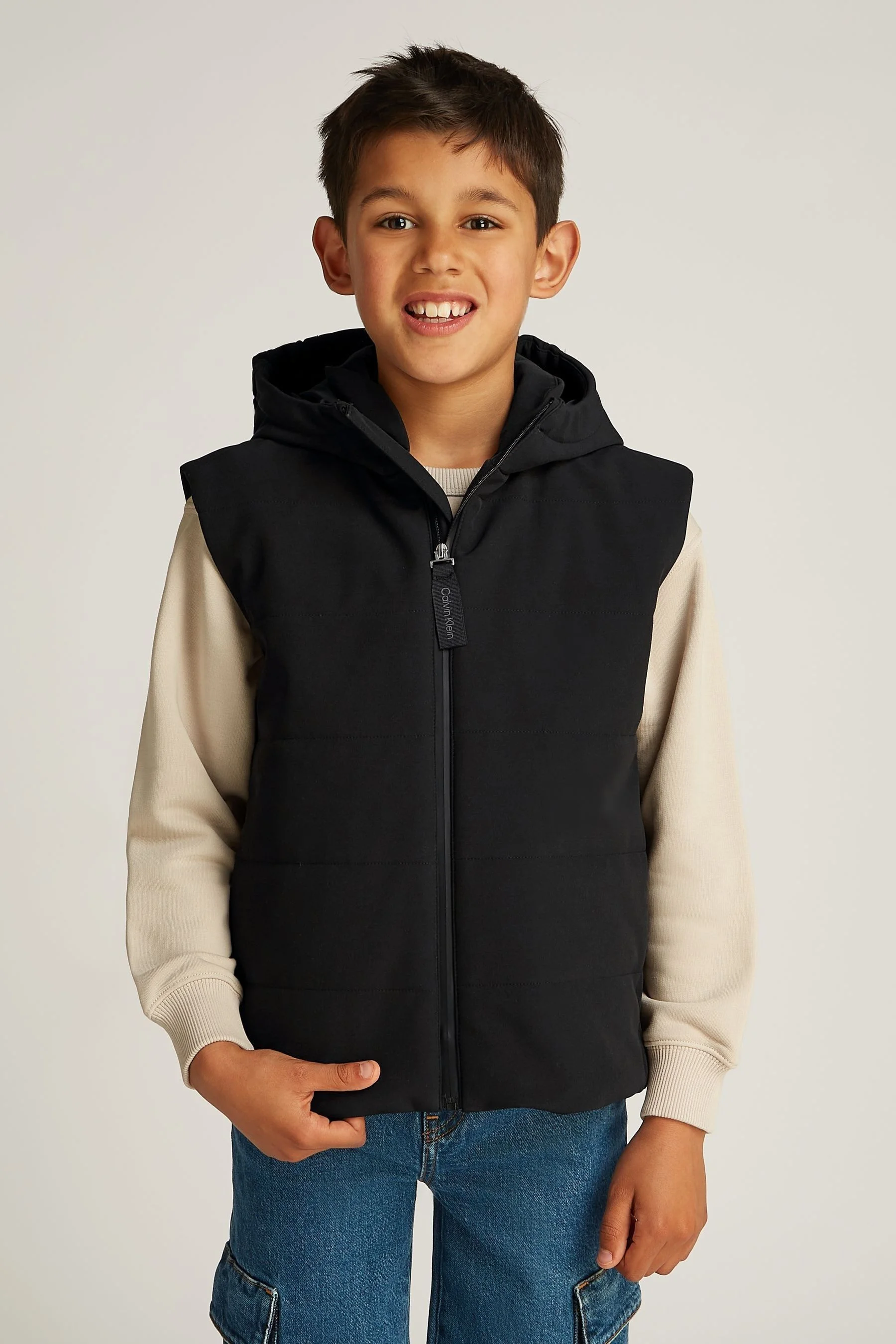 CALVIN KLEIN - SOFT SHEEL TECHNICAL VEST CALVIN KLEIN - SOFT SHEEL TECHNICAL VEST
