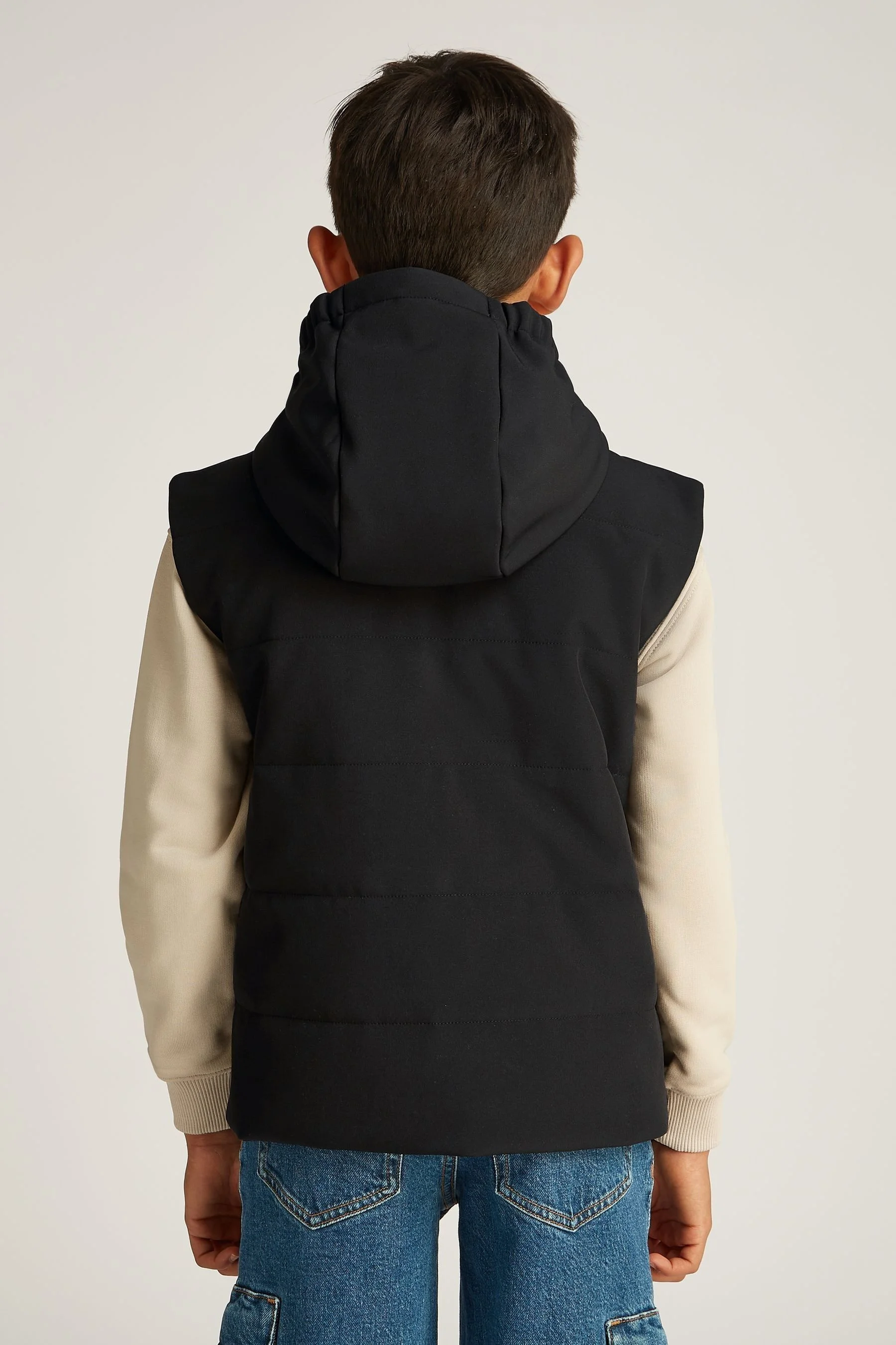 CALVIN KLEIN - SOFT SHEEL TECHNICAL VEST CALVIN KLEIN - SOFT SHEEL TECHNICAL VEST
