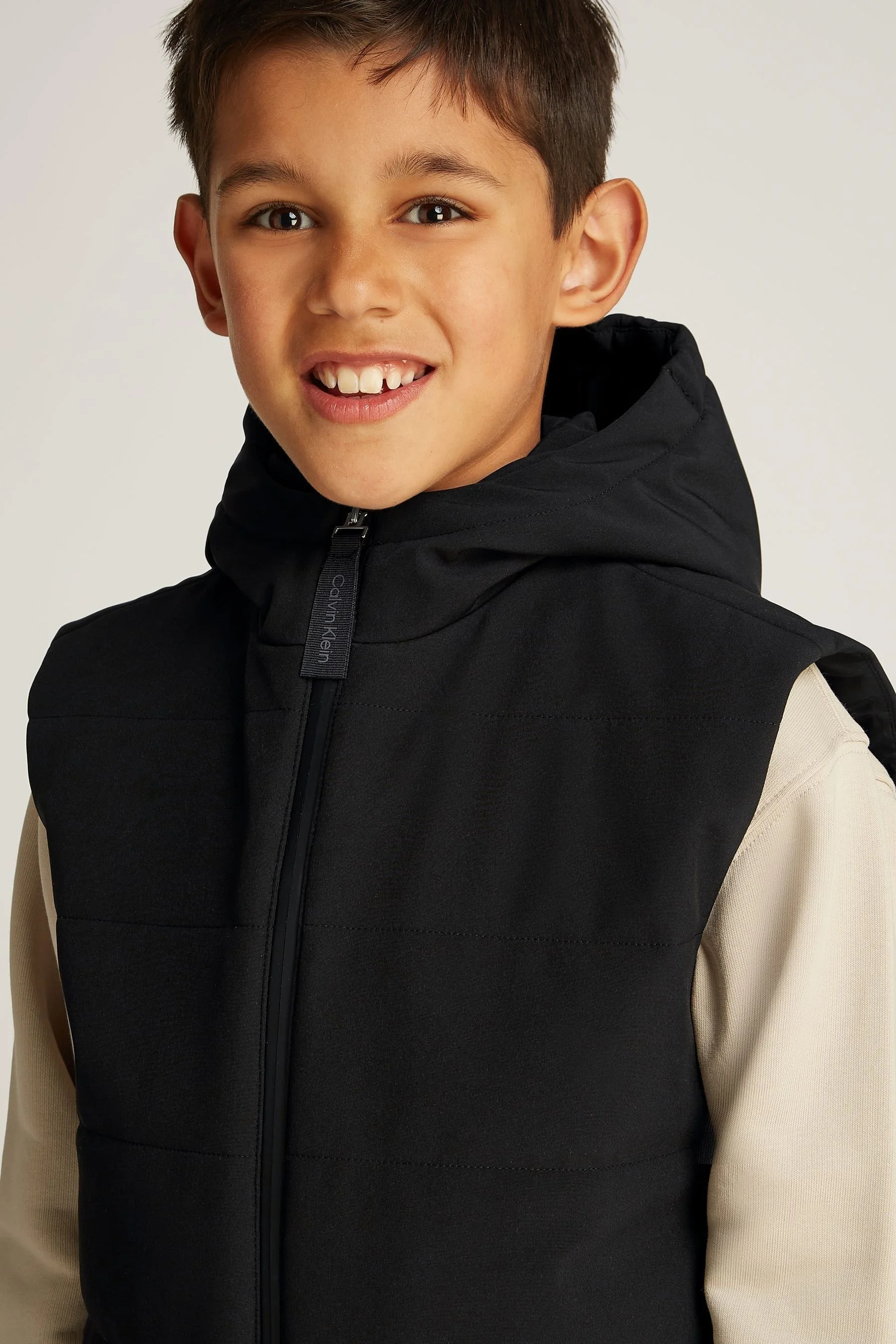 CALVIN KLEIN - SOFT SHEEL TECHNICAL VEST CALVIN KLEIN - SOFT SHEEL TECHNICAL VEST