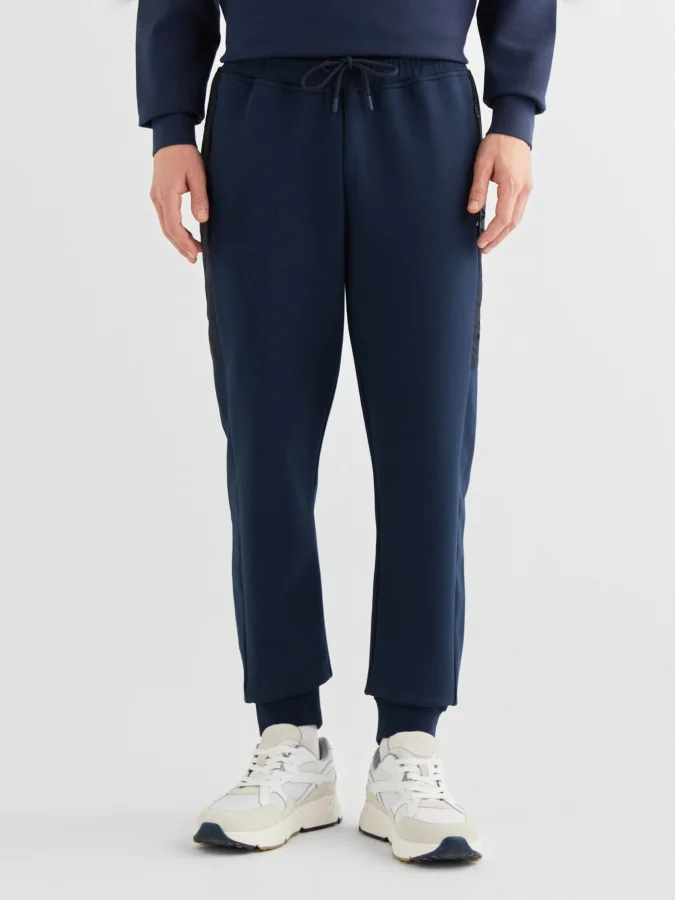Gant - MIXED FABRIC SWEATPANTS