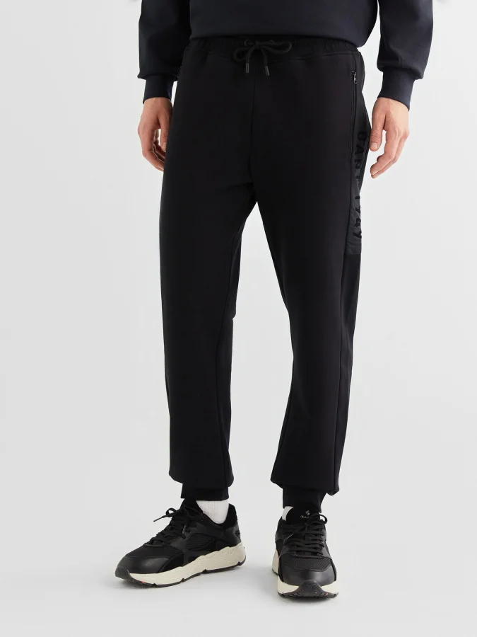 Gant - MIXED FABRIC SWEATPANTS