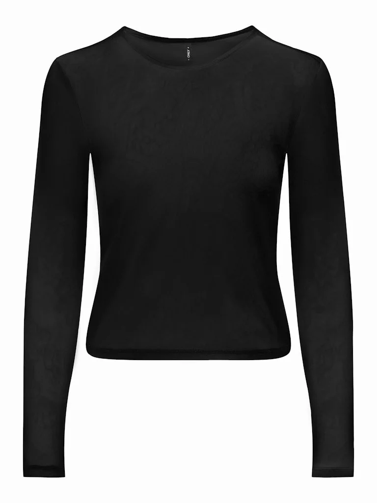 ONLY - ONLPARIS L/S O-NECK ბადე TOP JRS ONLY - ONLPARIS L/S O-NECK ბადე TOP JRS