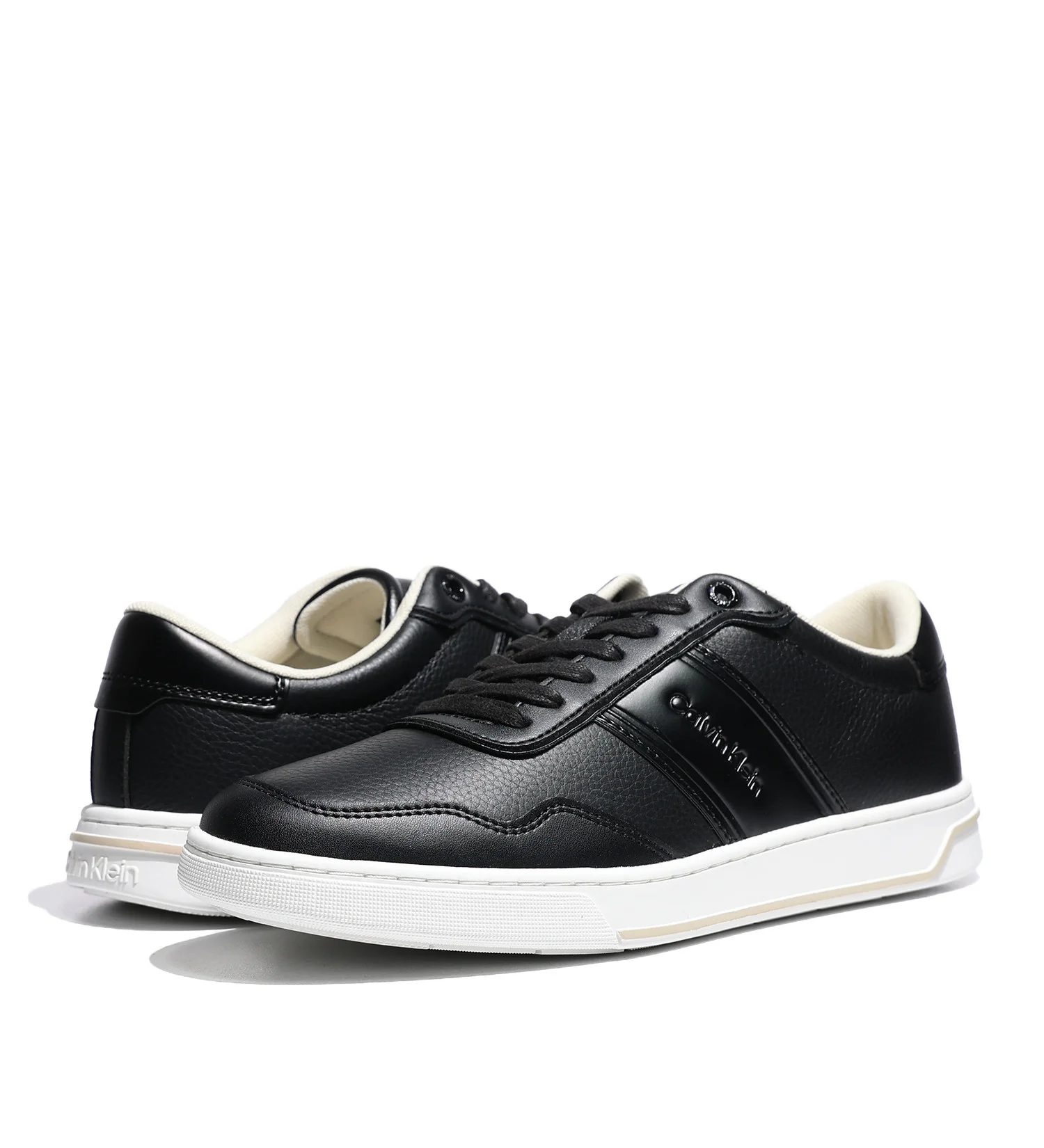 CALVIN KLEIN - LOW TOP LACE UP LOGO CALVIN KLEIN - LOW TOP LACE UP LOGO