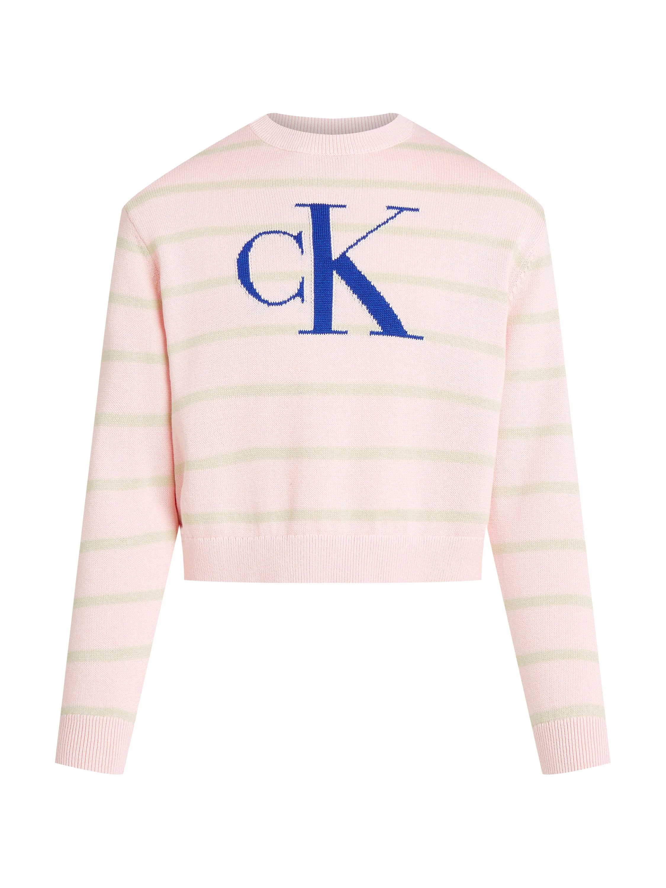CALVIN KLEIN - STRIPE CK SWEATER CALVIN KLEIN - STRIPE CK SWEATER