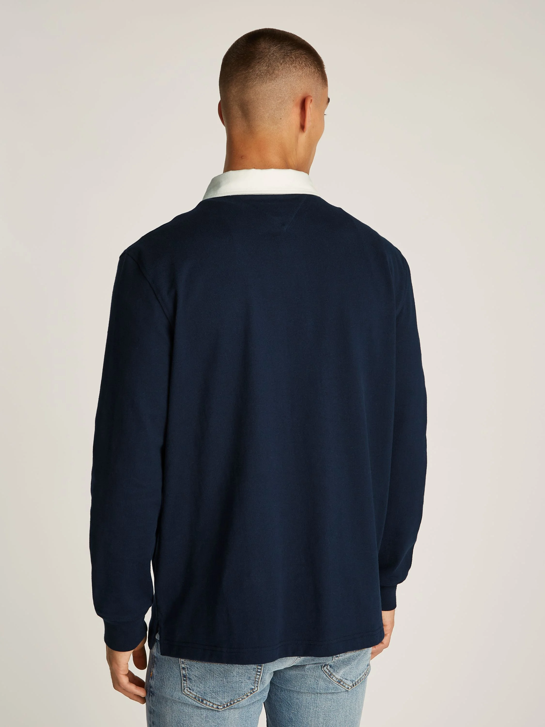 Tommy Jeans - TJM CREST RUGBY LS Tommy Jeans - TJM CREST RUGBY LS