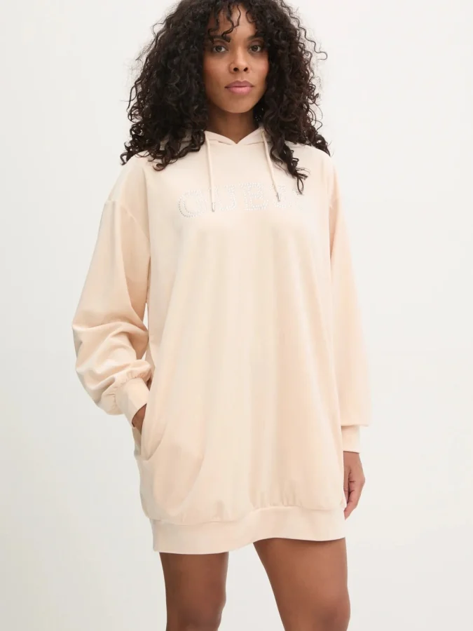 GUESS - COUTURE HOODIE LONG...
