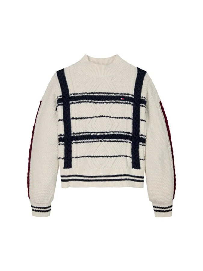 TOMMY HILFIGER - CABLE SWEATER