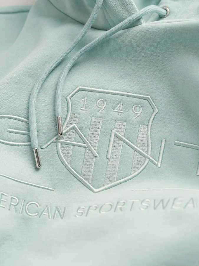 Gant - REG TONAL SHIELD HOODIE 2