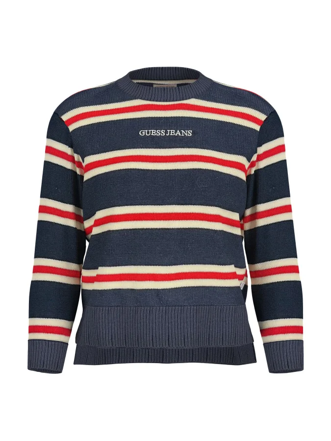GUESS - GJ LS CN STRIPED SWTR