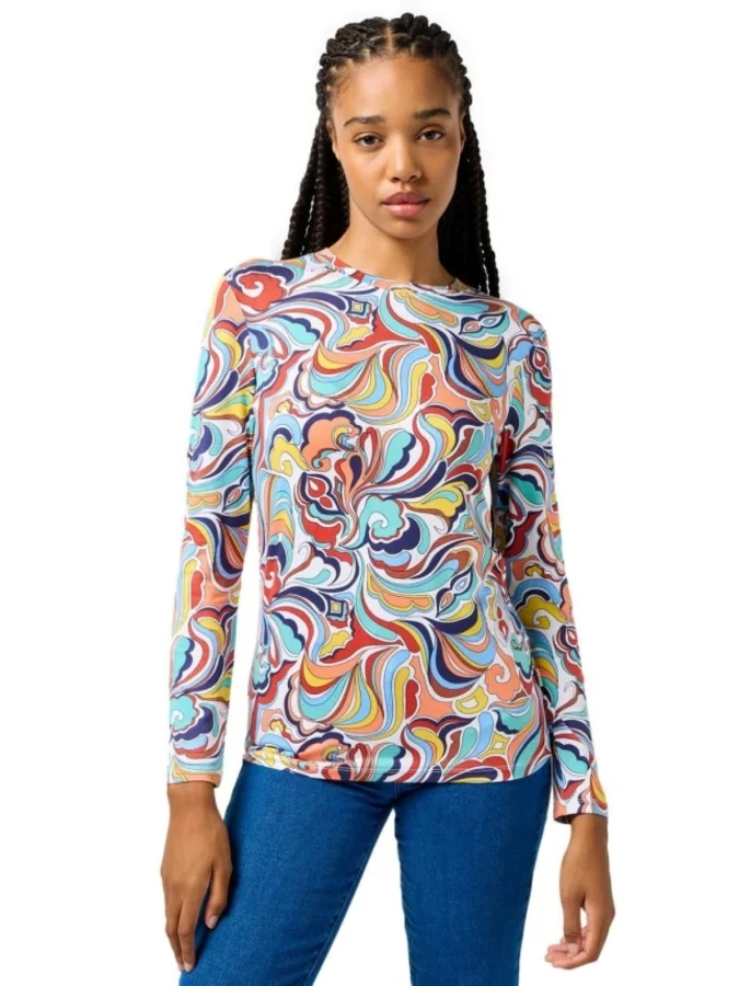 WRANGLER - LS SLIM TEE