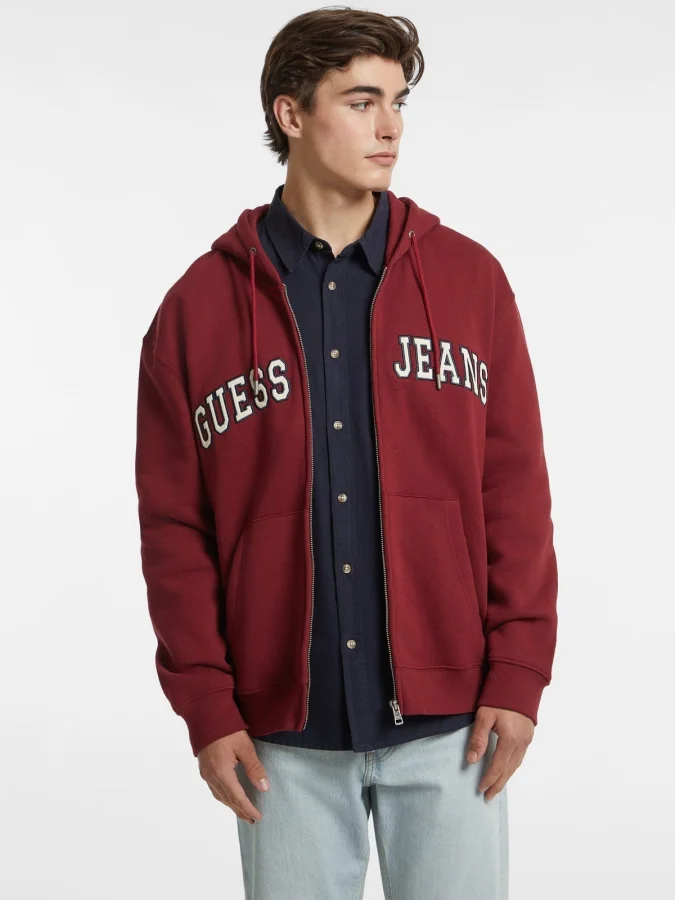 GUESS - GJ ZIP HOOD REG...
