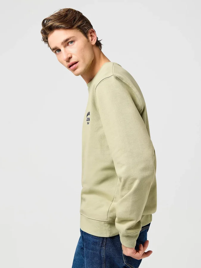 WRANGLER - SMALL LOGO CREW 2