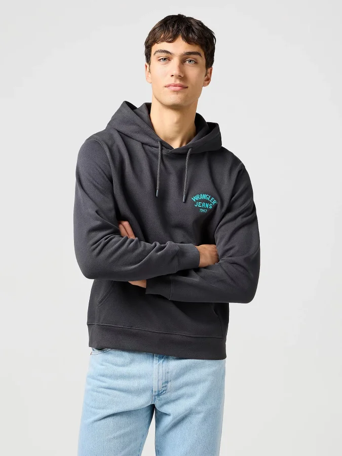 WRANGLER - SMALL LOGO HOODIE