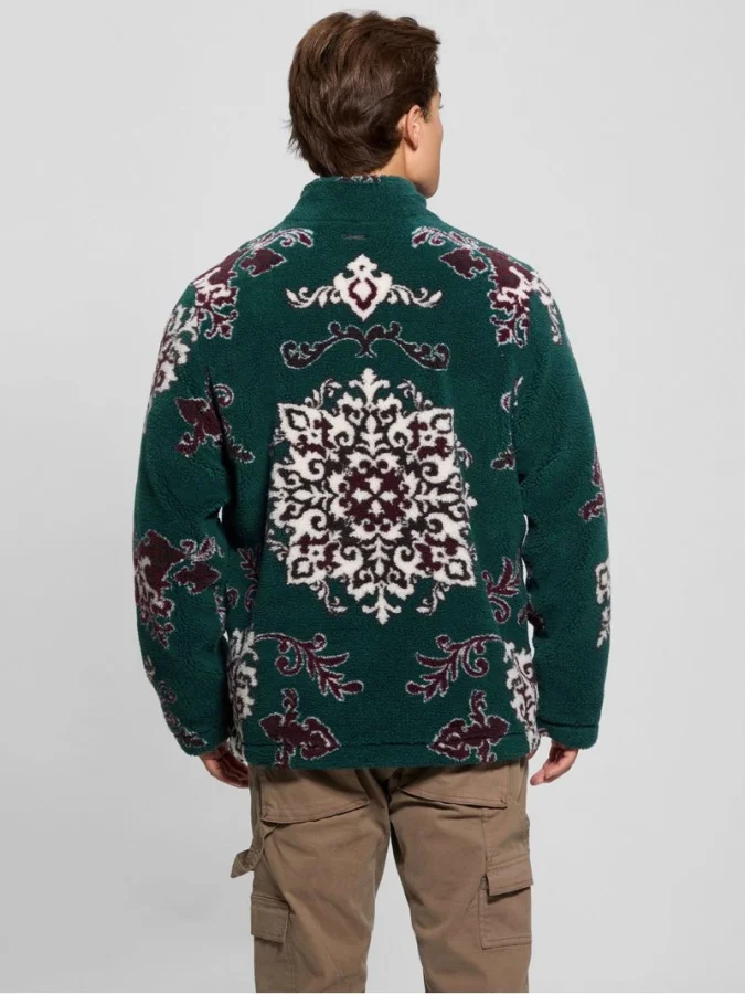GUESS - JACQUARD SHERPA JACKET 2
