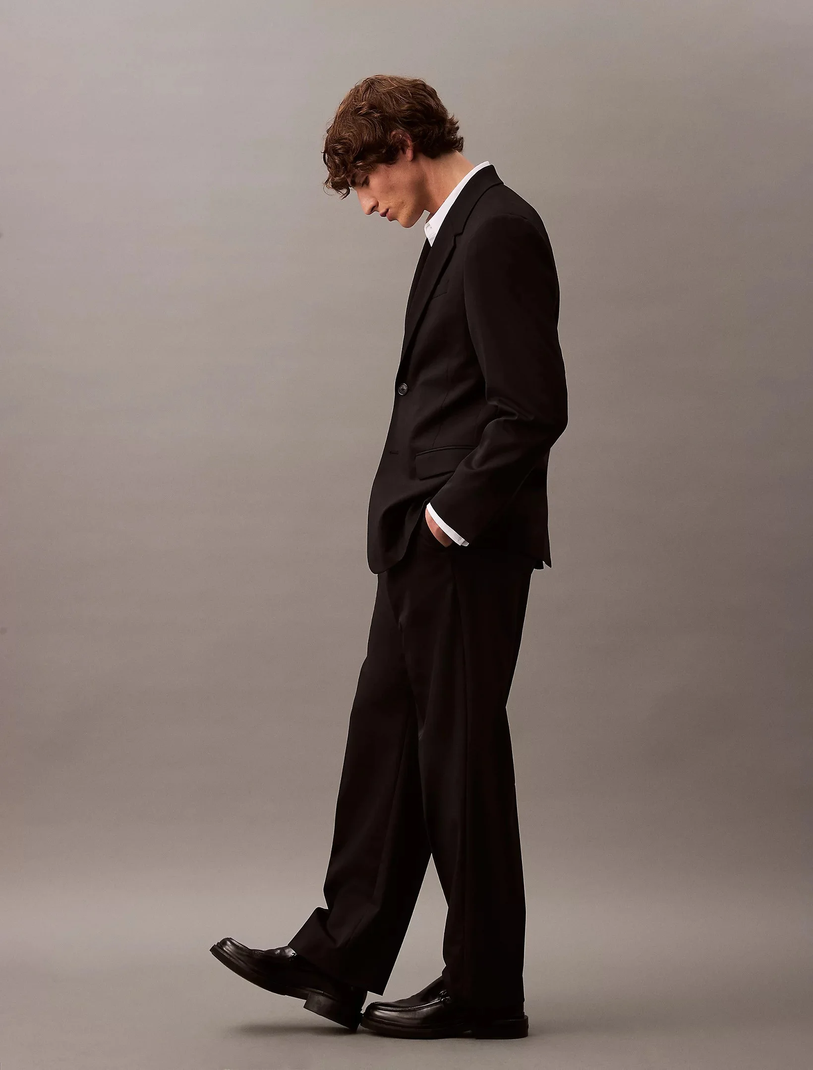 CALVIN KLEIN STUDIO - STRAIGHT WOOL... CALVIN KLEIN STUDIO - STRAIGHT WOOL...