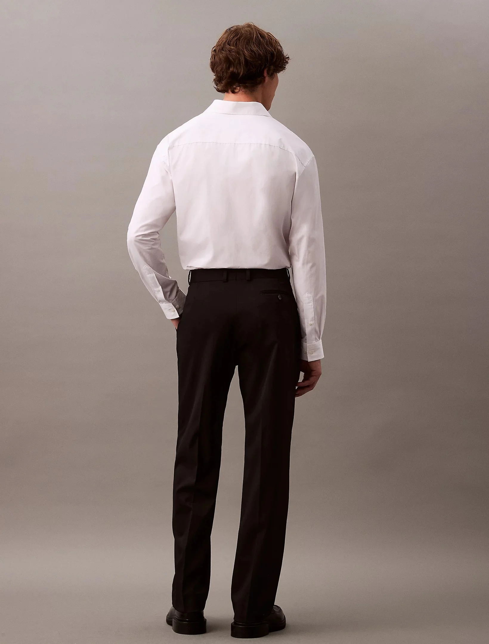 CALVIN KLEIN STUDIO - STRAIGHT WOOL... CALVIN KLEIN STUDIO - STRAIGHT WOOL...