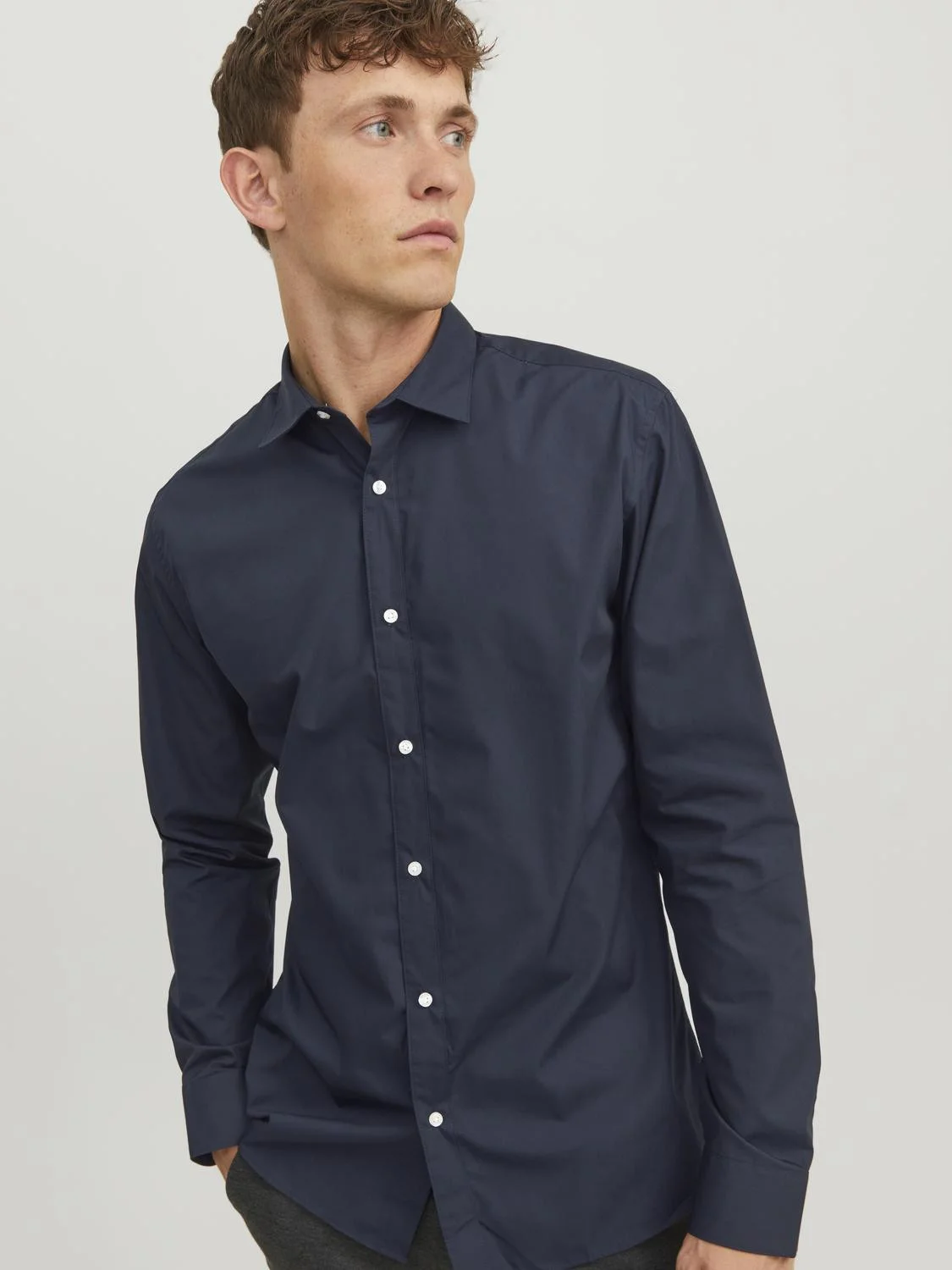Jack&Jones - JJJOE SHIRT LS PLAIN Jack&Jones - JJJOE SHIRT LS PLAIN
