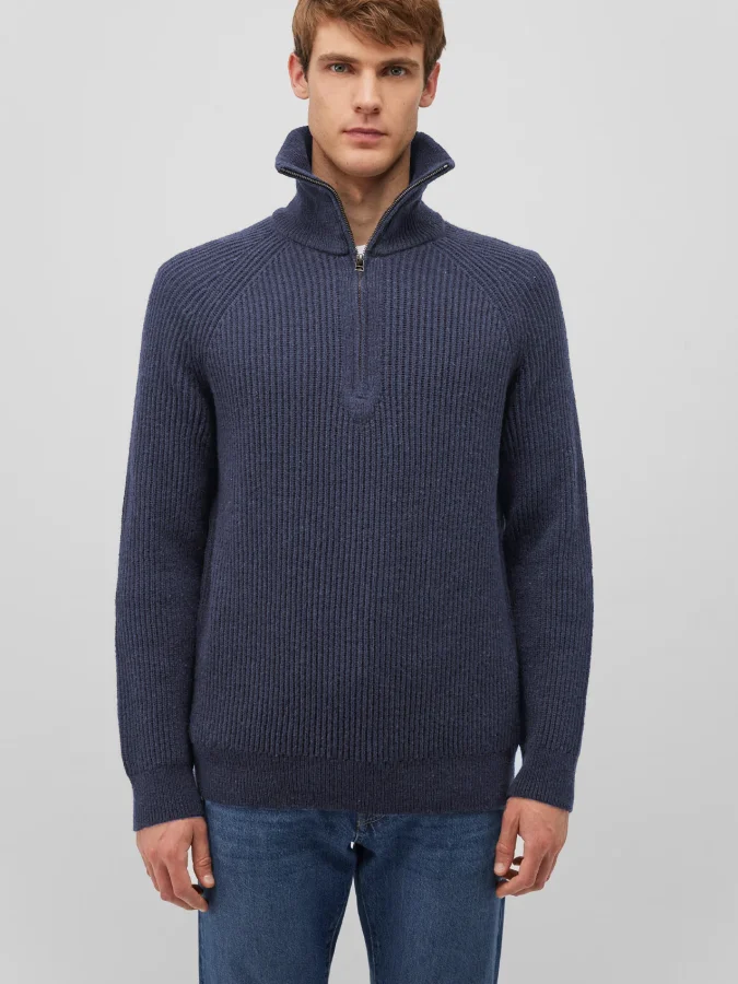 Mavi - HALF ZIP SWEATER
