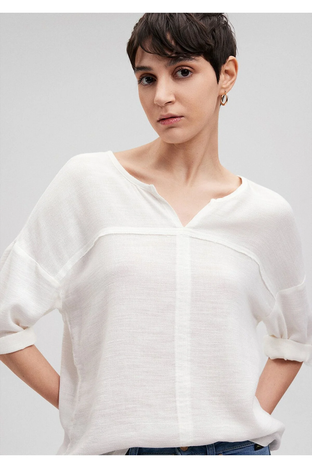 Mavi - LONG SLEEVE BLOUSE Mavi - LONG SLEEVE BLOUSE