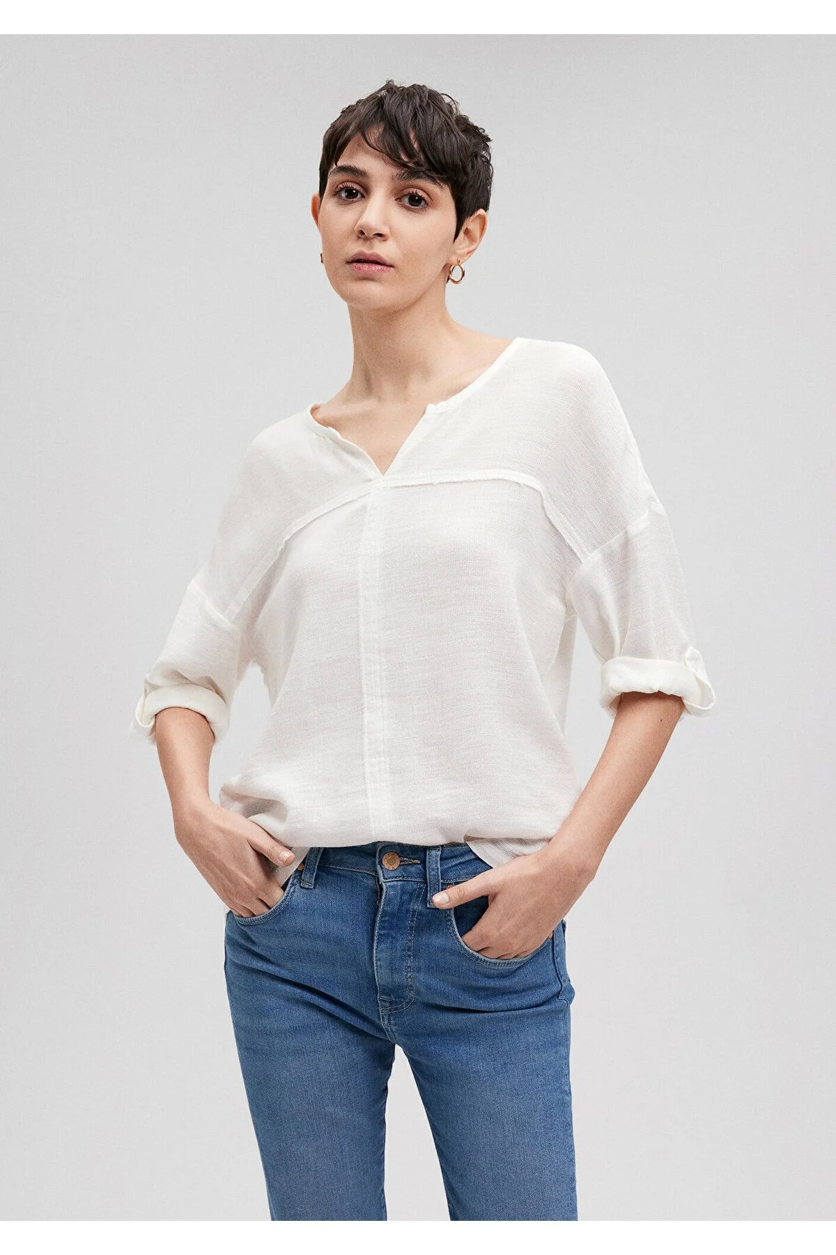 Mavi - LONG SLEEVE BLOUSE Mavi - LONG SLEEVE BLOUSE