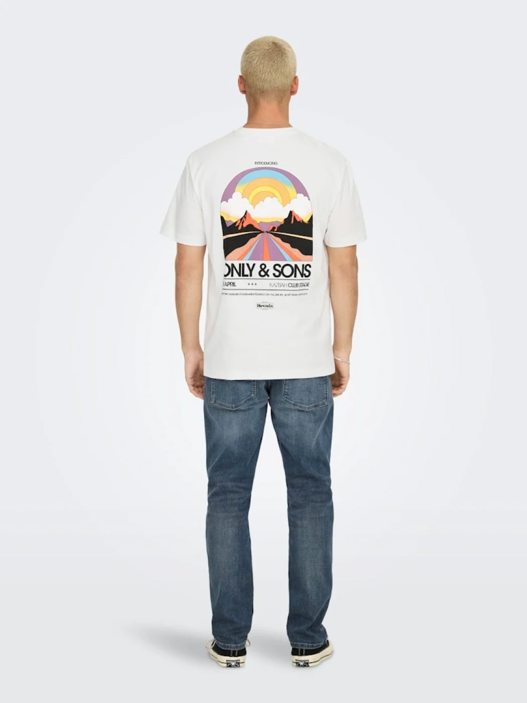 ONLY & SONS - ONSKAZBAH PRINT RLX SS TEE ONLY & SONS - ONSKAZBAH PRINT RLX SS TEE