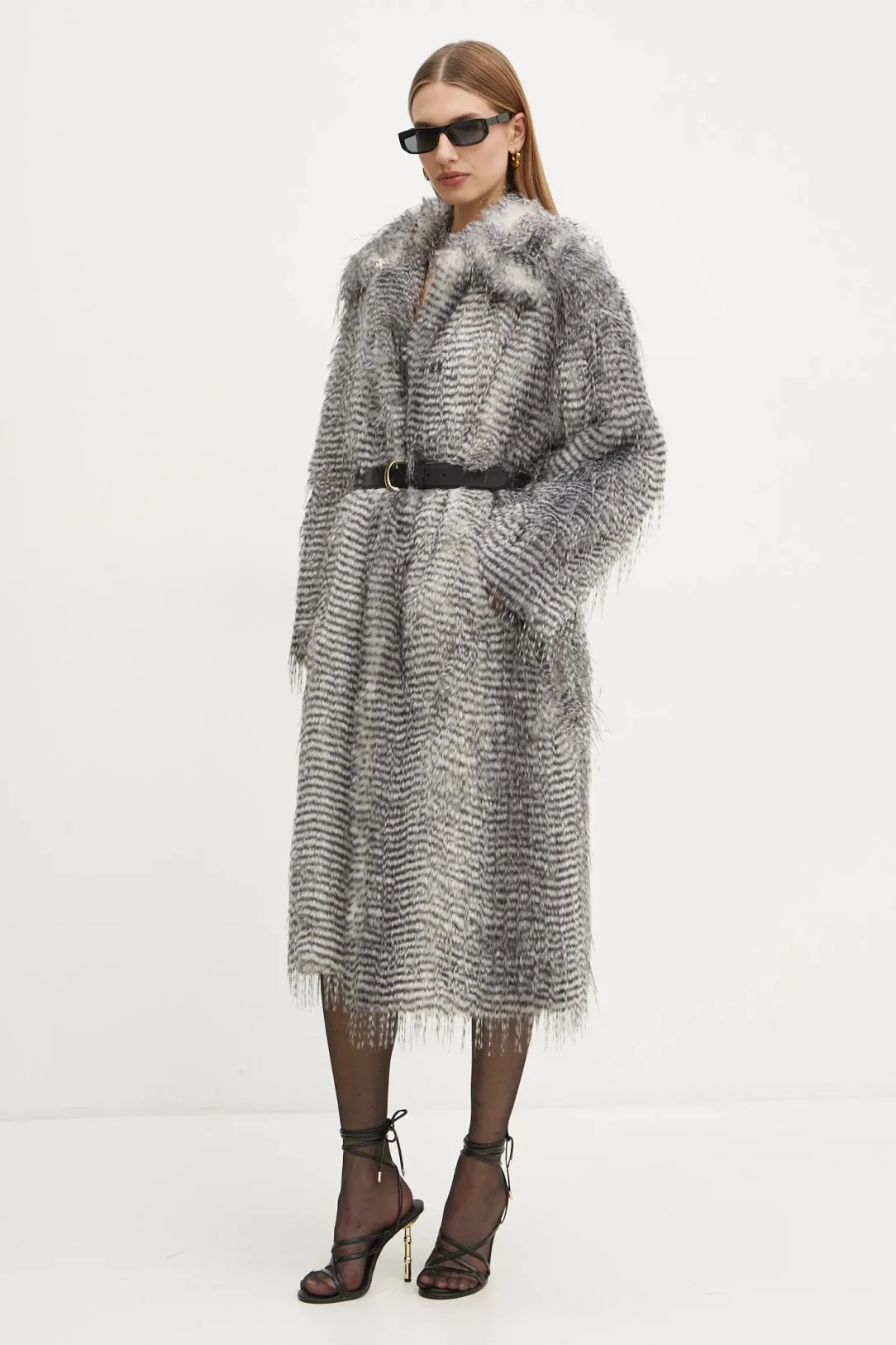 GUESS - JEANNETTE COAT FAUX FUR GUESS - JEANNETTE COAT FAUX FUR