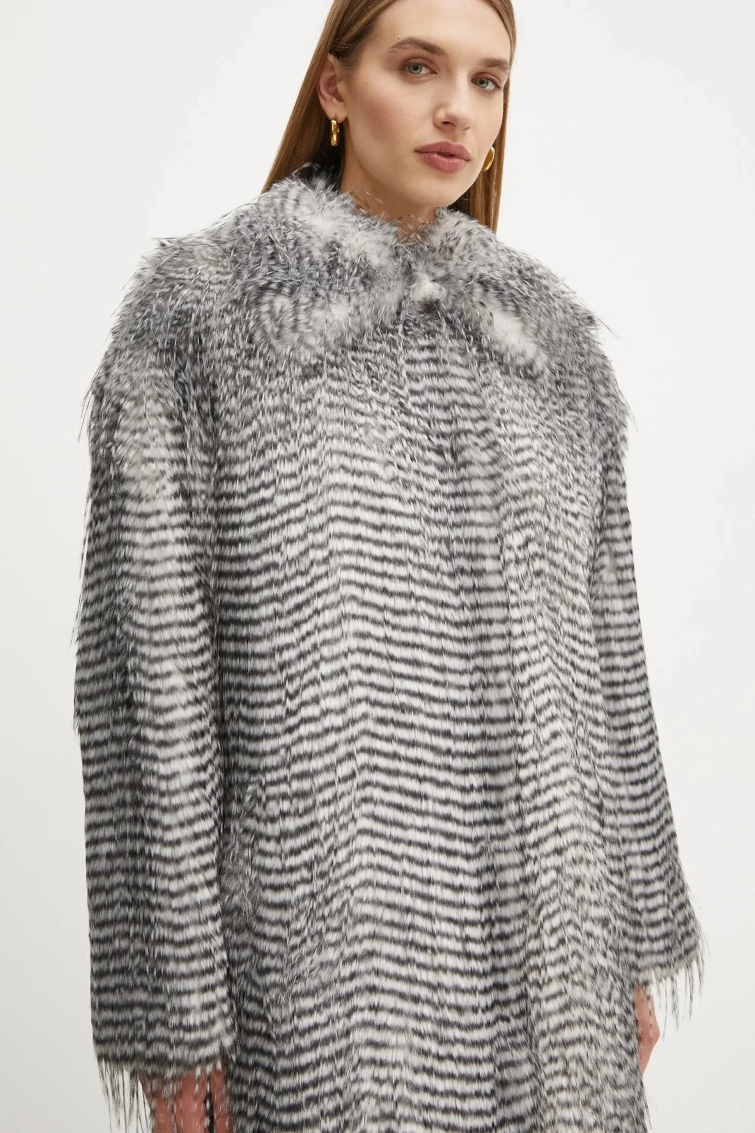 GUESS - JEANNETTE COAT FAUX FUR GUESS - JEANNETTE COAT FAUX FUR
