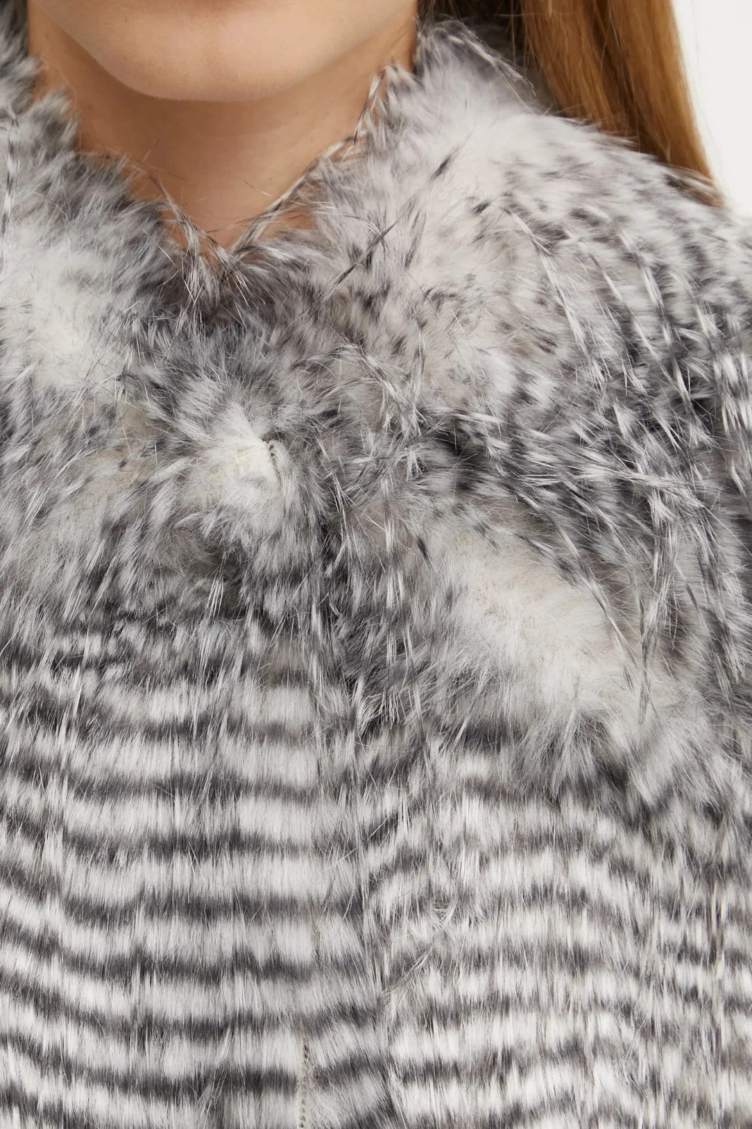 GUESS - JEANNETTE COAT FAUX FUR GUESS - JEANNETTE COAT FAUX FUR