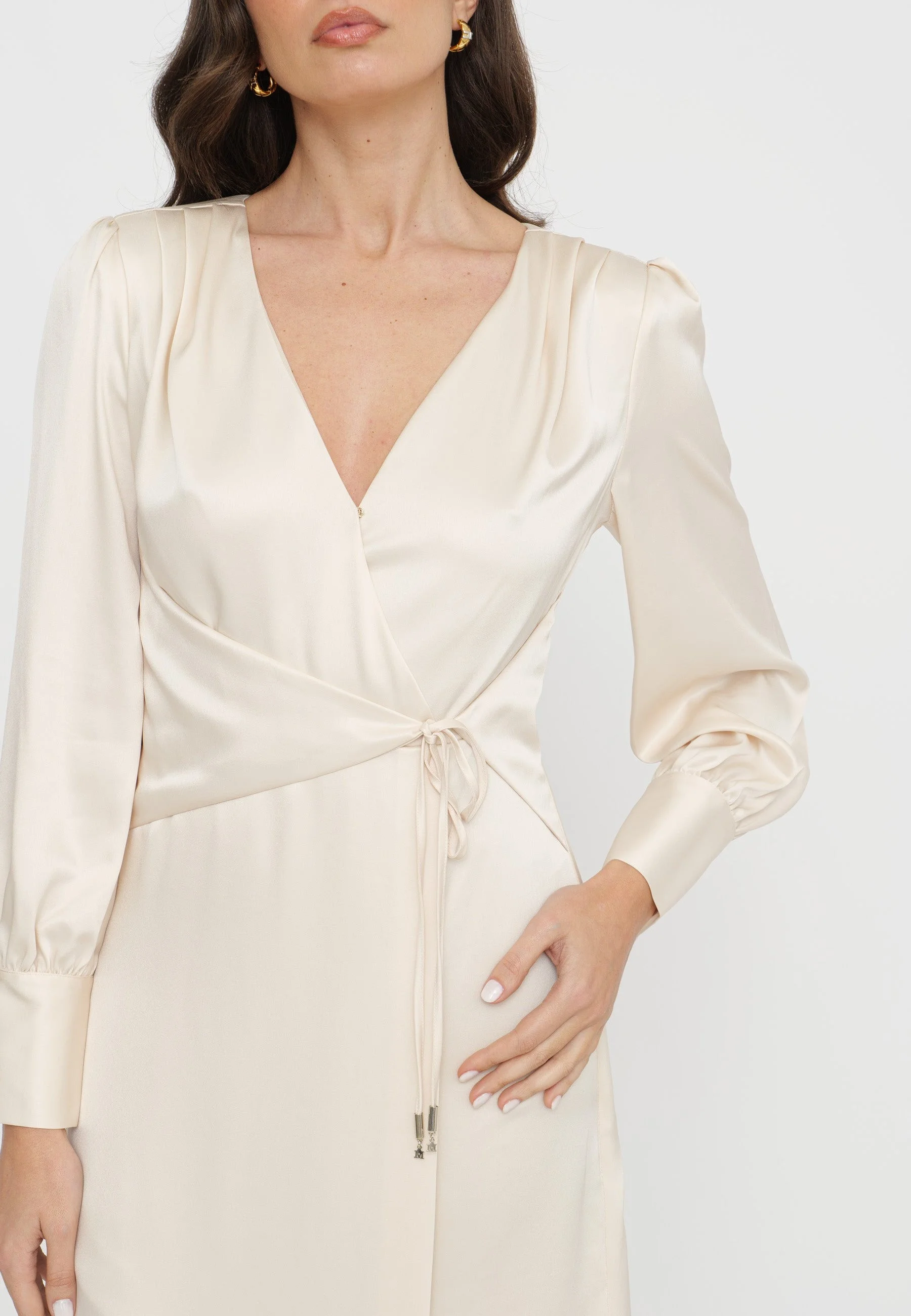 GUESS - DION WRAP MIDI DRESS GUESS - DION WRAP MIDI DRESS