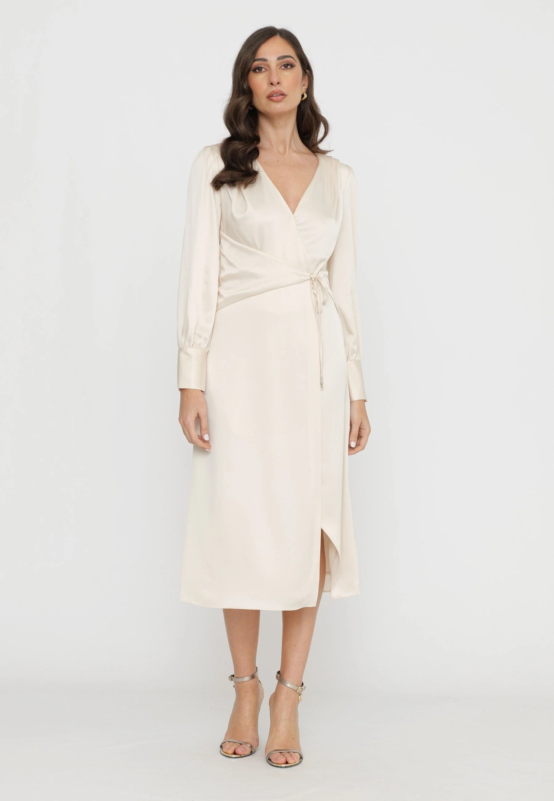 GUESS - DION WRAP MIDI DRESS GUESS - DION WRAP MIDI DRESS