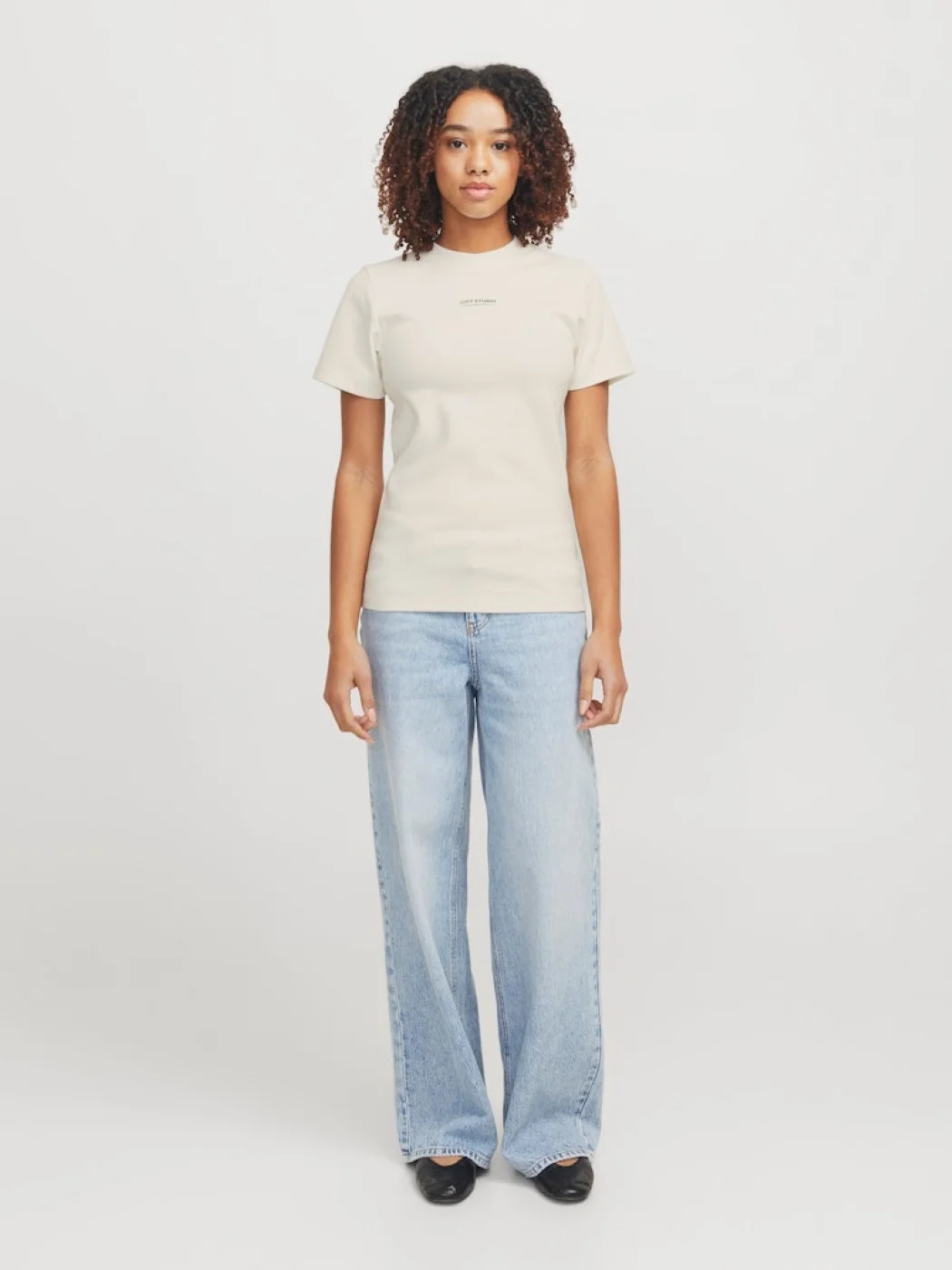 JJXX - JXBELLE TIGHT SS LOGO TEE JRS JJXX - JXBELLE TIGHT SS LOGO TEE JRS