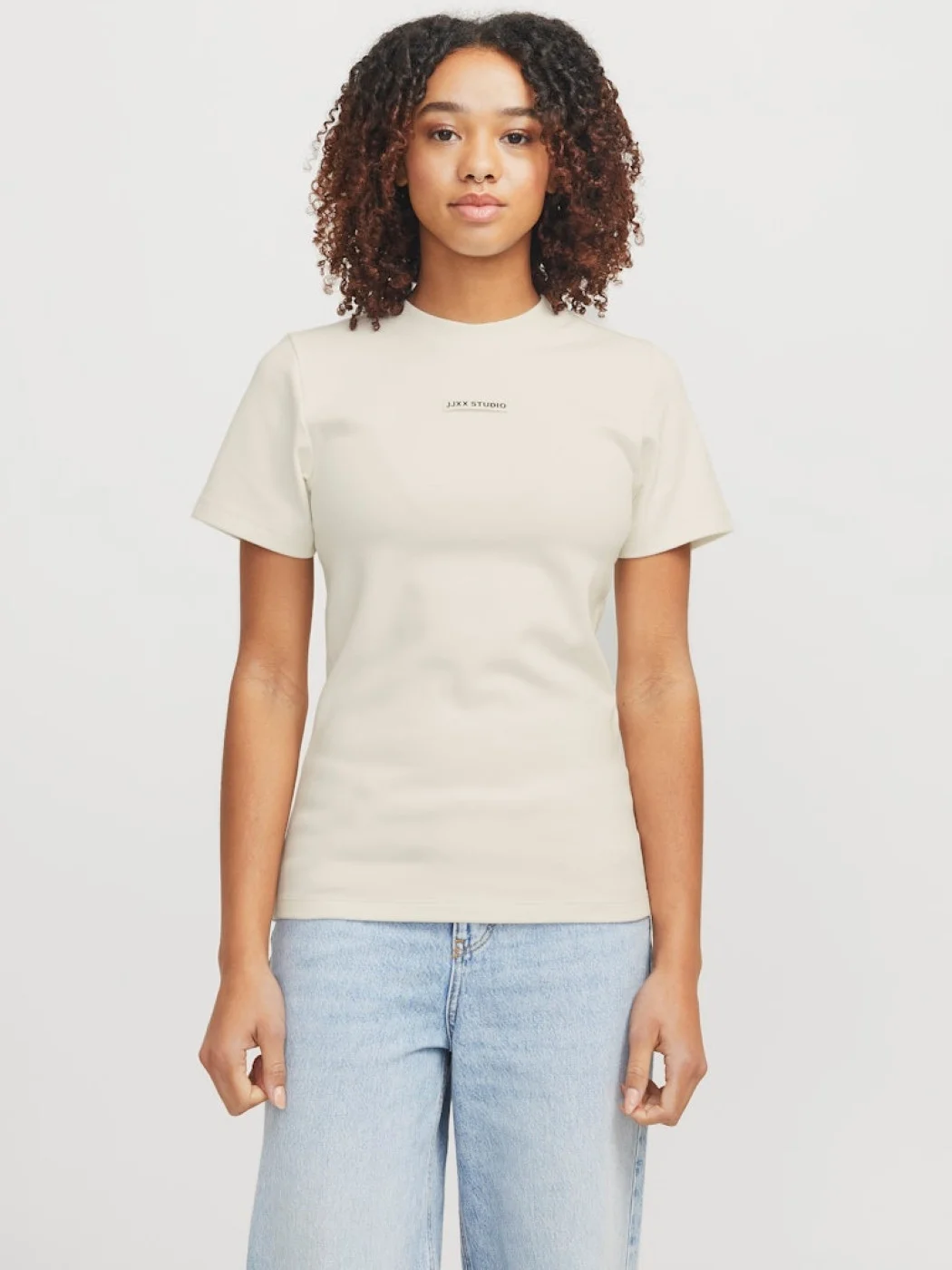 JJXX - JXBELLE TIGHT SS LOGO TEE JRS JJXX - JXBELLE TIGHT SS LOGO TEE JRS