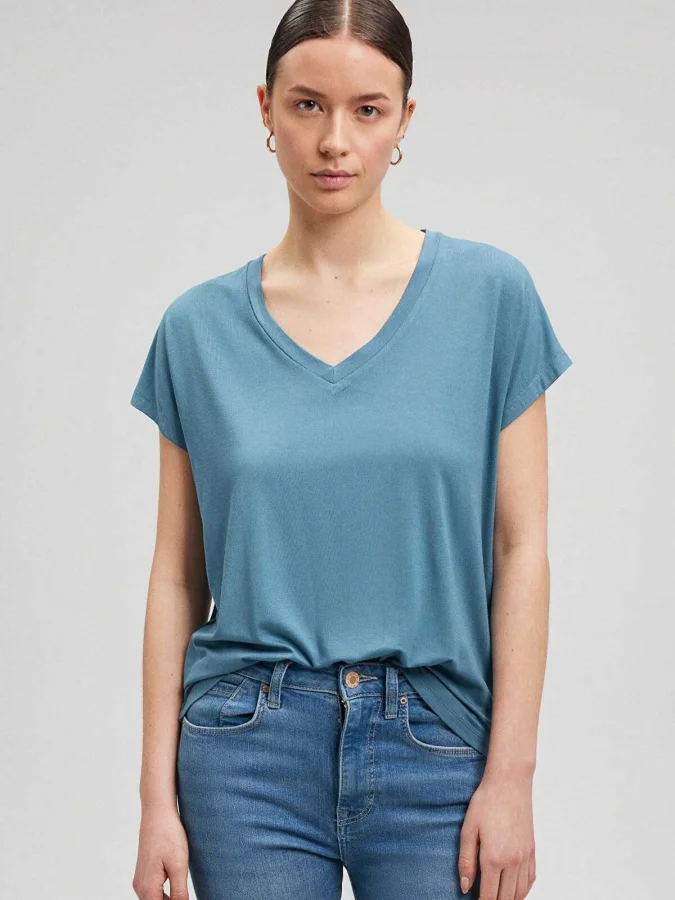 MAVI - BASIC V NECK TEE