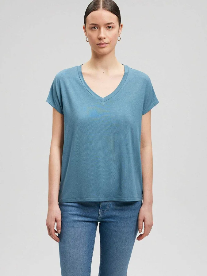 MAVI - BASIC V NECK TEE 2