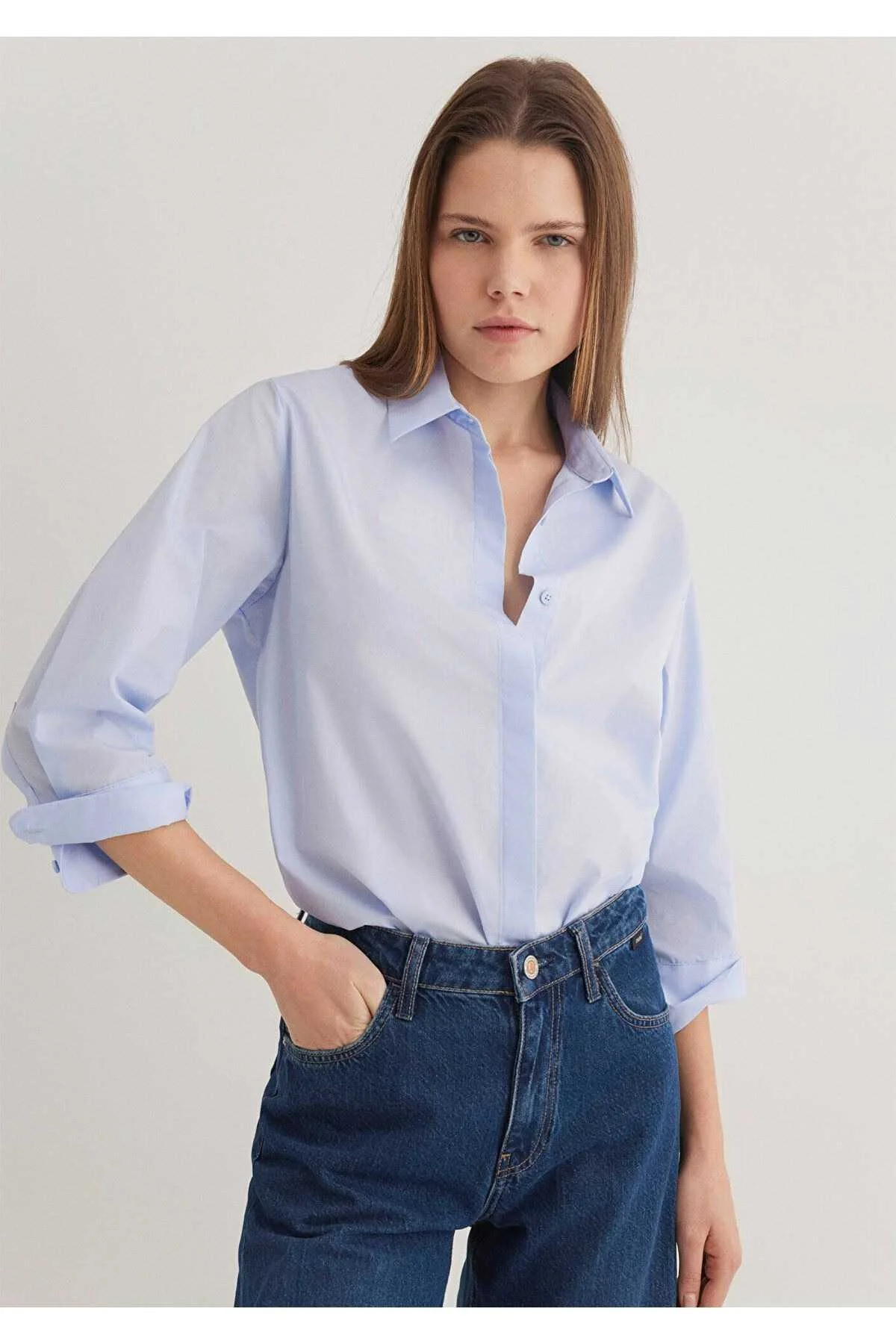 MAVI - LONG SLEEVE SHIRT MAVI - LONG SLEEVE SHIRT