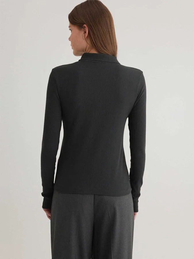 MAVI - LONG SLEEVE POLO TEE 2