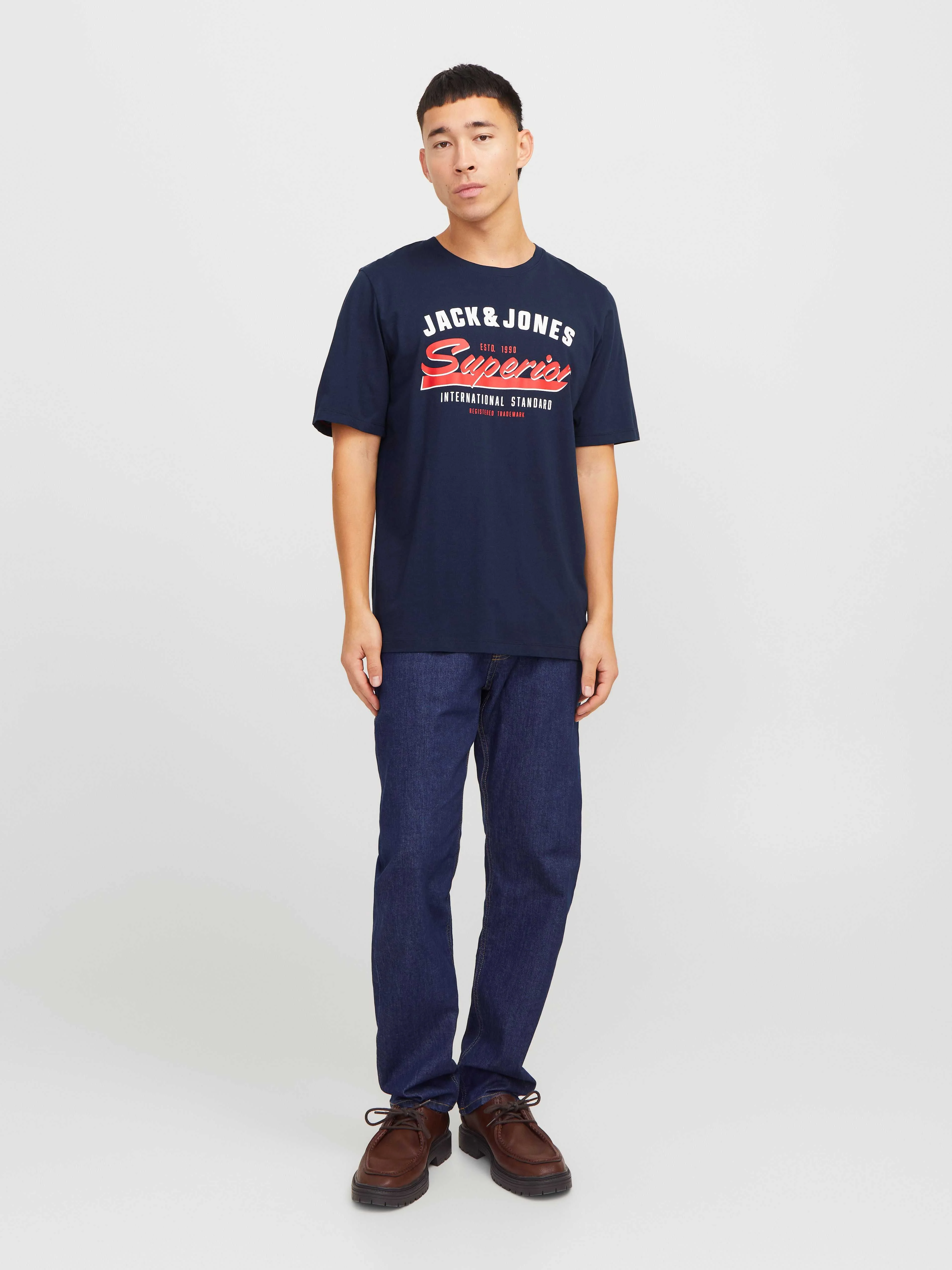 Jack&Jones - JJELOGO TEE SS O-NECK 2... Jack&Jones - JJELOGO TEE SS O-NECK 2...