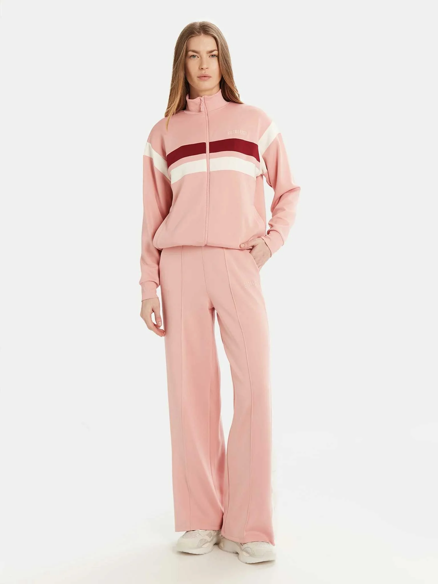 GUESS - SUZANNE FULL ZIP SWEATSHIRT GUESS - SUZANNE FULL ZIP SWEATSHIRT