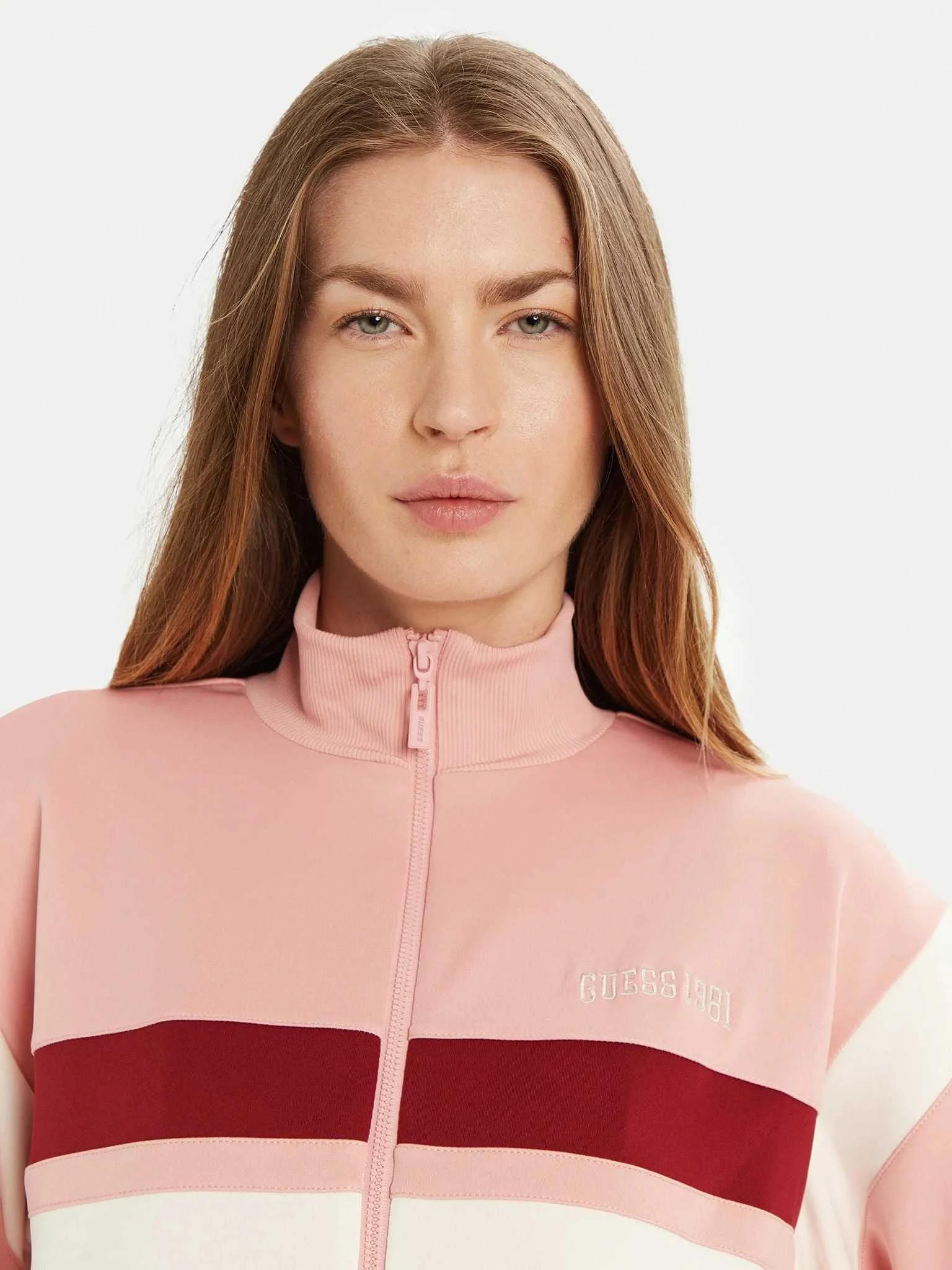 GUESS - SUZANNE FULL ZIP SWEATSHIRT GUESS - SUZANNE FULL ZIP SWEATSHIRT