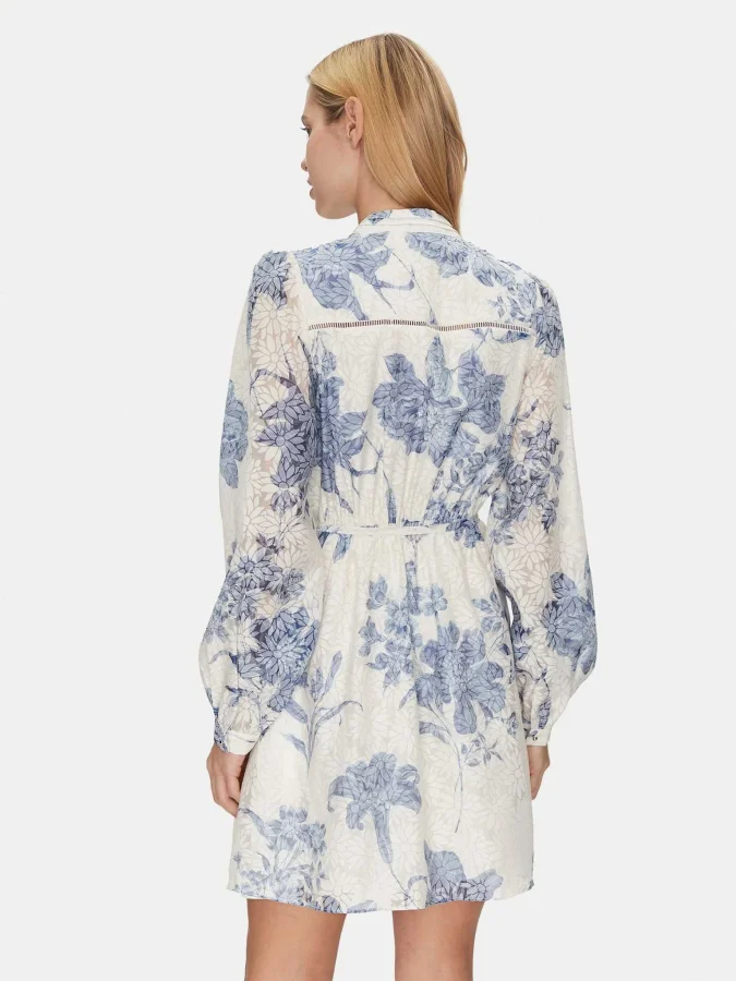 GUESS - ADLAIDE LS FLARE DRESS 2