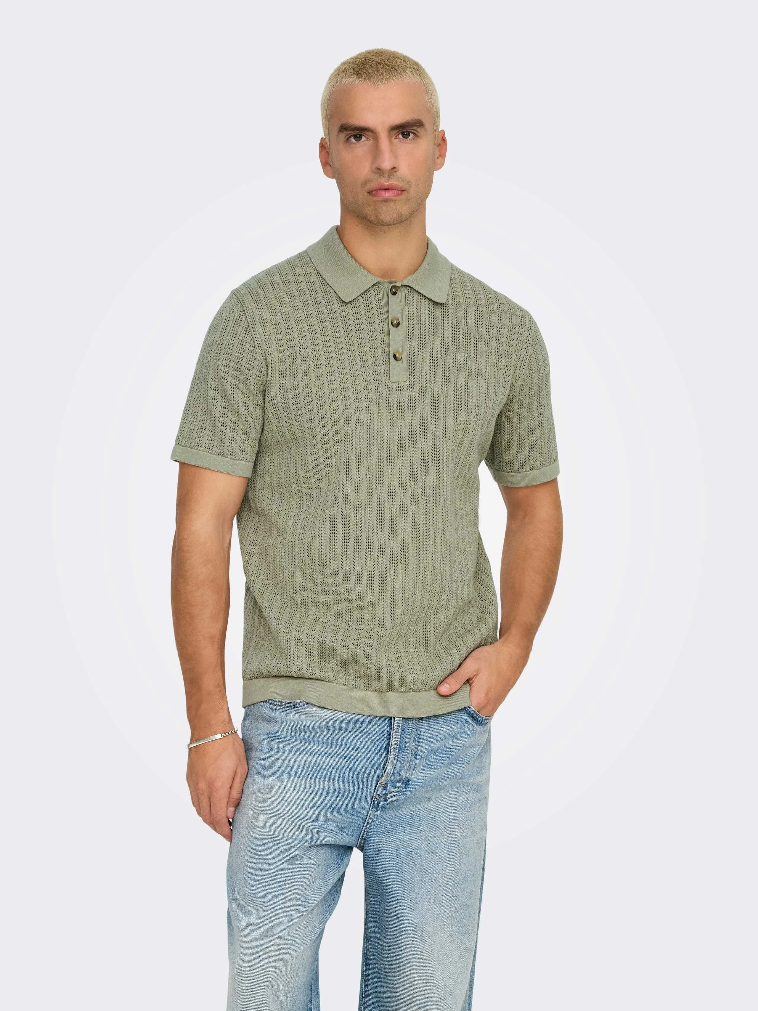 ONLY & SONS - ONSMOON REG 12 SS POLO... ONLY & SONS - ONSMOON REG 12 SS POLO...