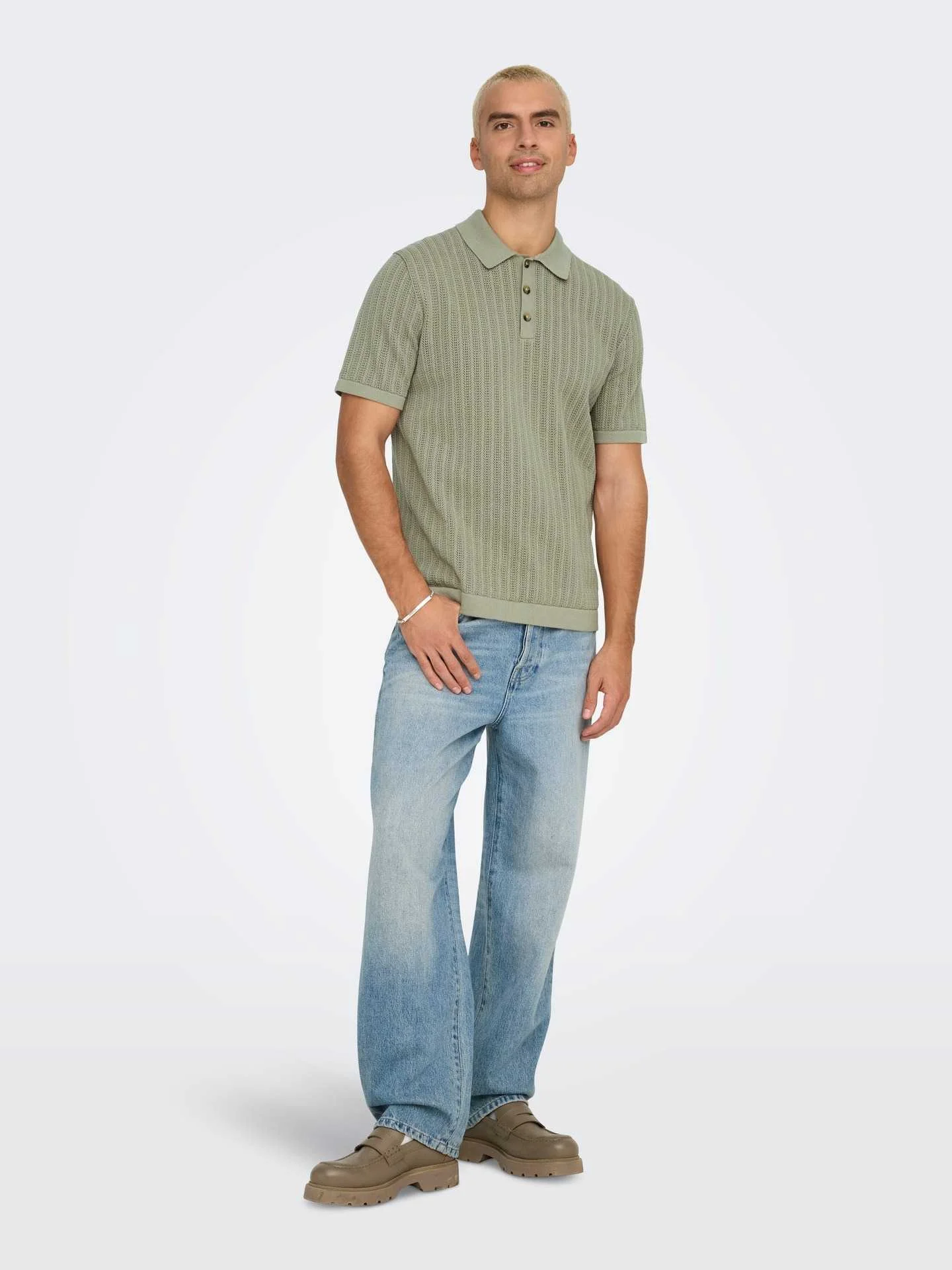 ONLY & SONS - ONSMOON REG 12 SS POLO... ONLY & SONS - ONSMOON REG 12 SS POLO...