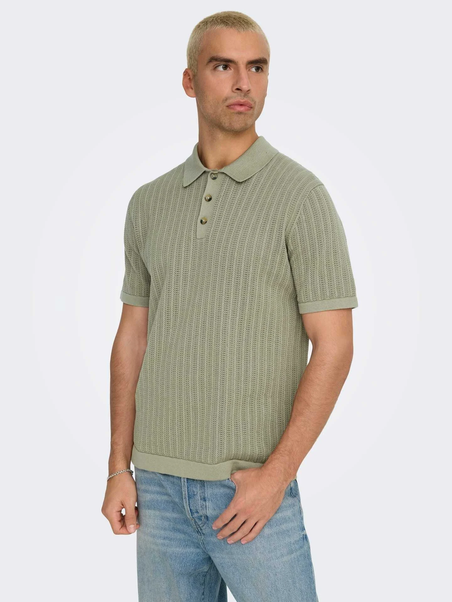 ONLY & SONS - ONSMOON REG 12 SS POLO... ONLY & SONS - ONSMOON REG 12 SS POLO...